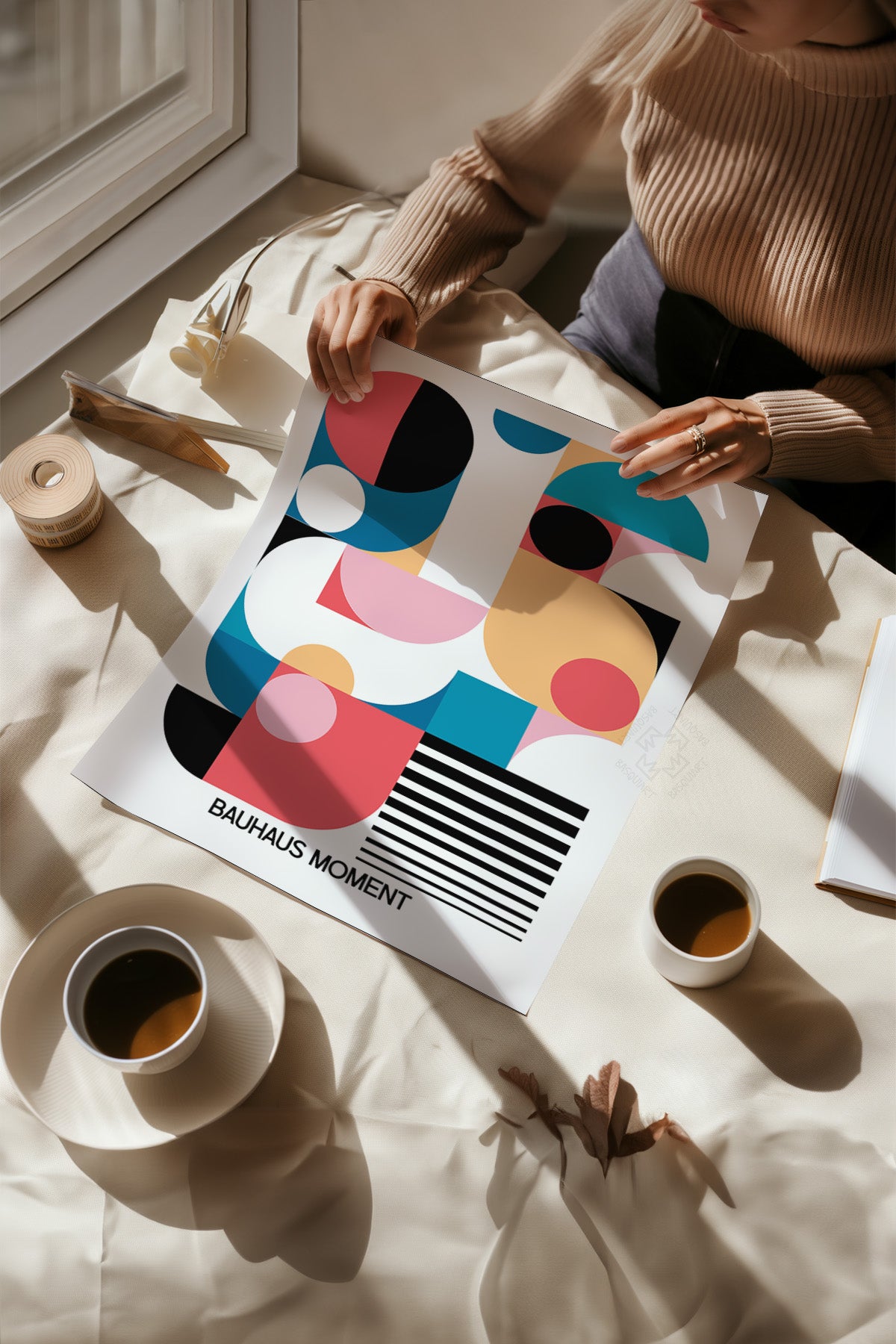 Bauhaus Serisi Poster, Duvar Dekoru No:119