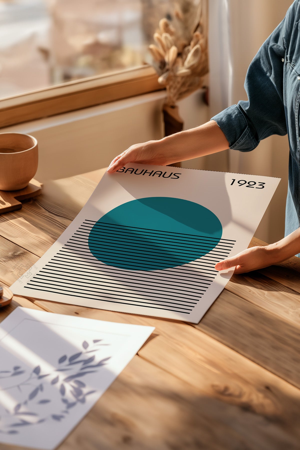 Bauhaus Serisi Poster, Duvar Dekoru No:20