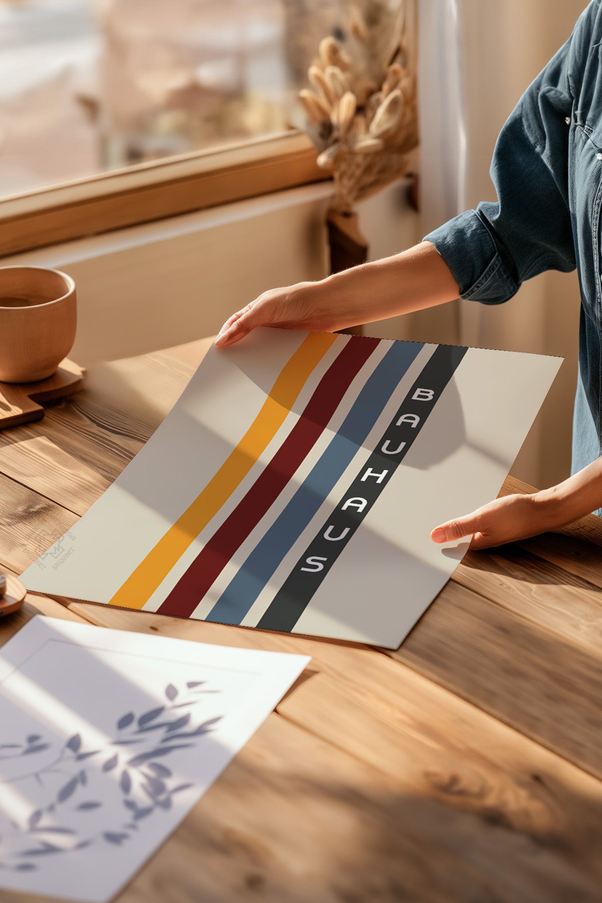 Bauhaus Serisi Poster, Duvar Dekoru No:95