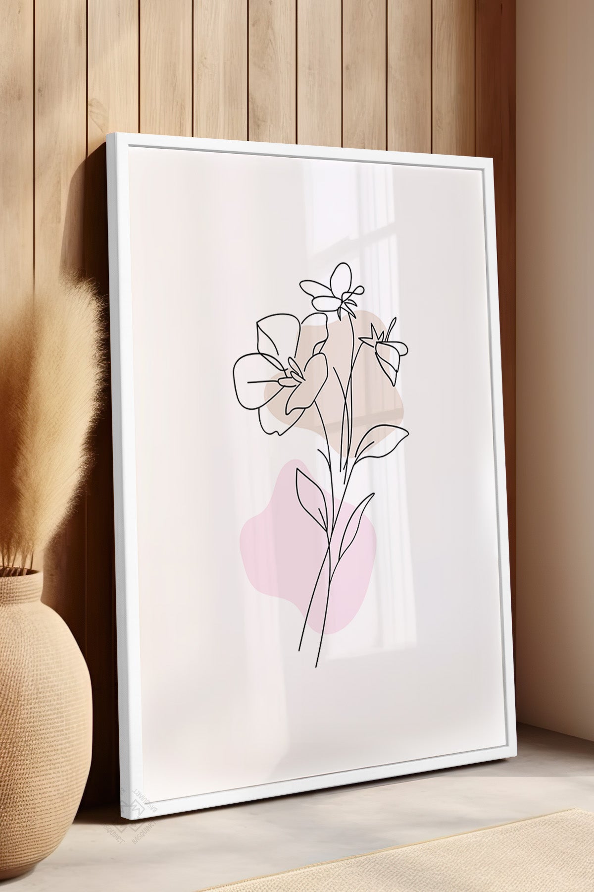 Çocuk Odası, Bebek Odası Beyaz Çerçeveli Poster, Tablo No:91