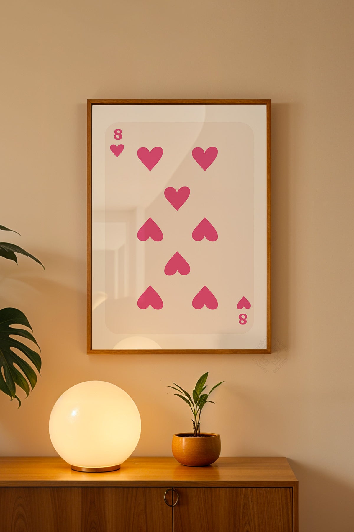 Lucky You Serisi Ahşap Çerçeveli Poster, Tablo Duvar Dekoru No:60