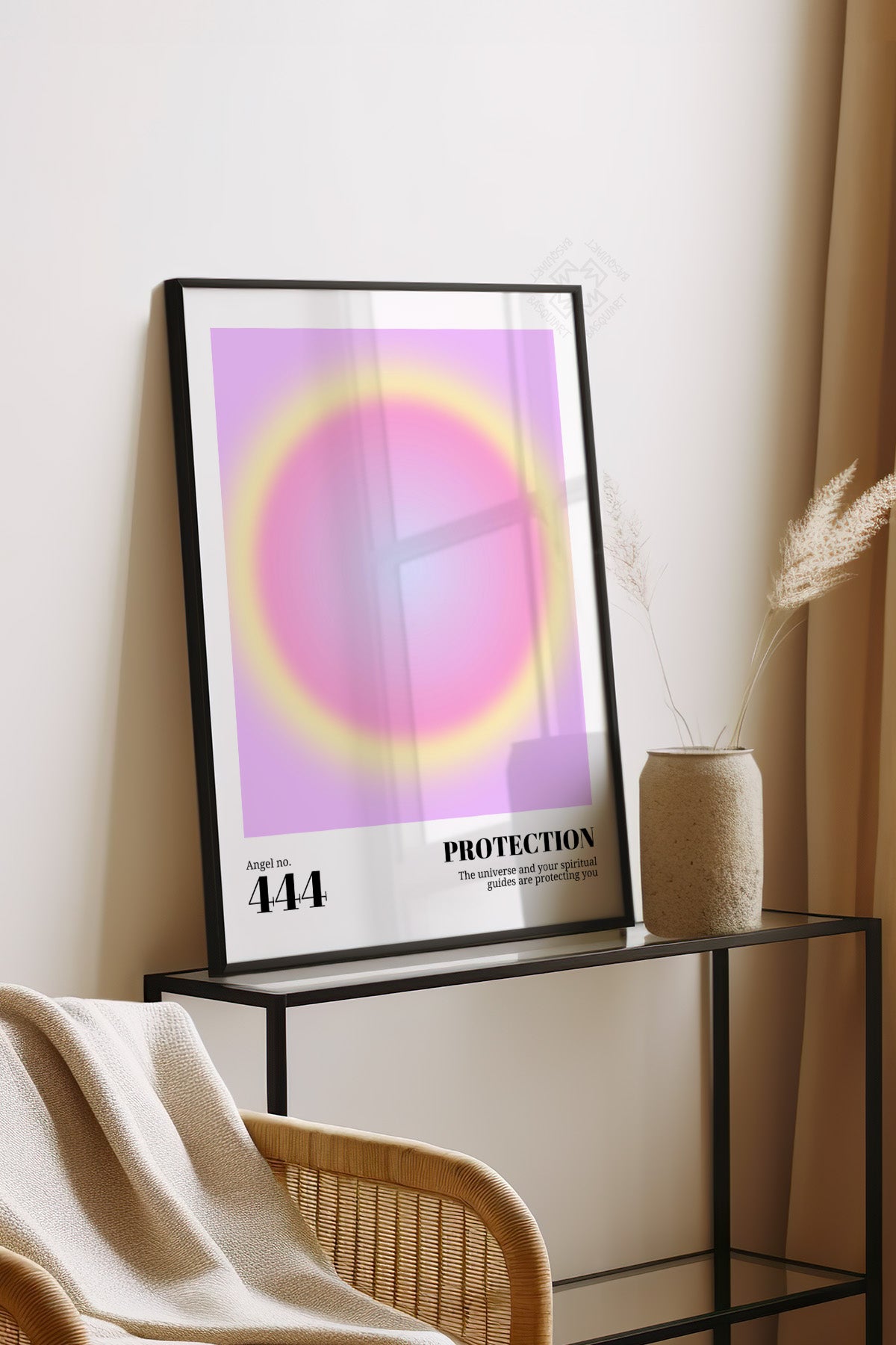 Aura Serisi Siyah Çerçeveli Poster, Tablo No:2