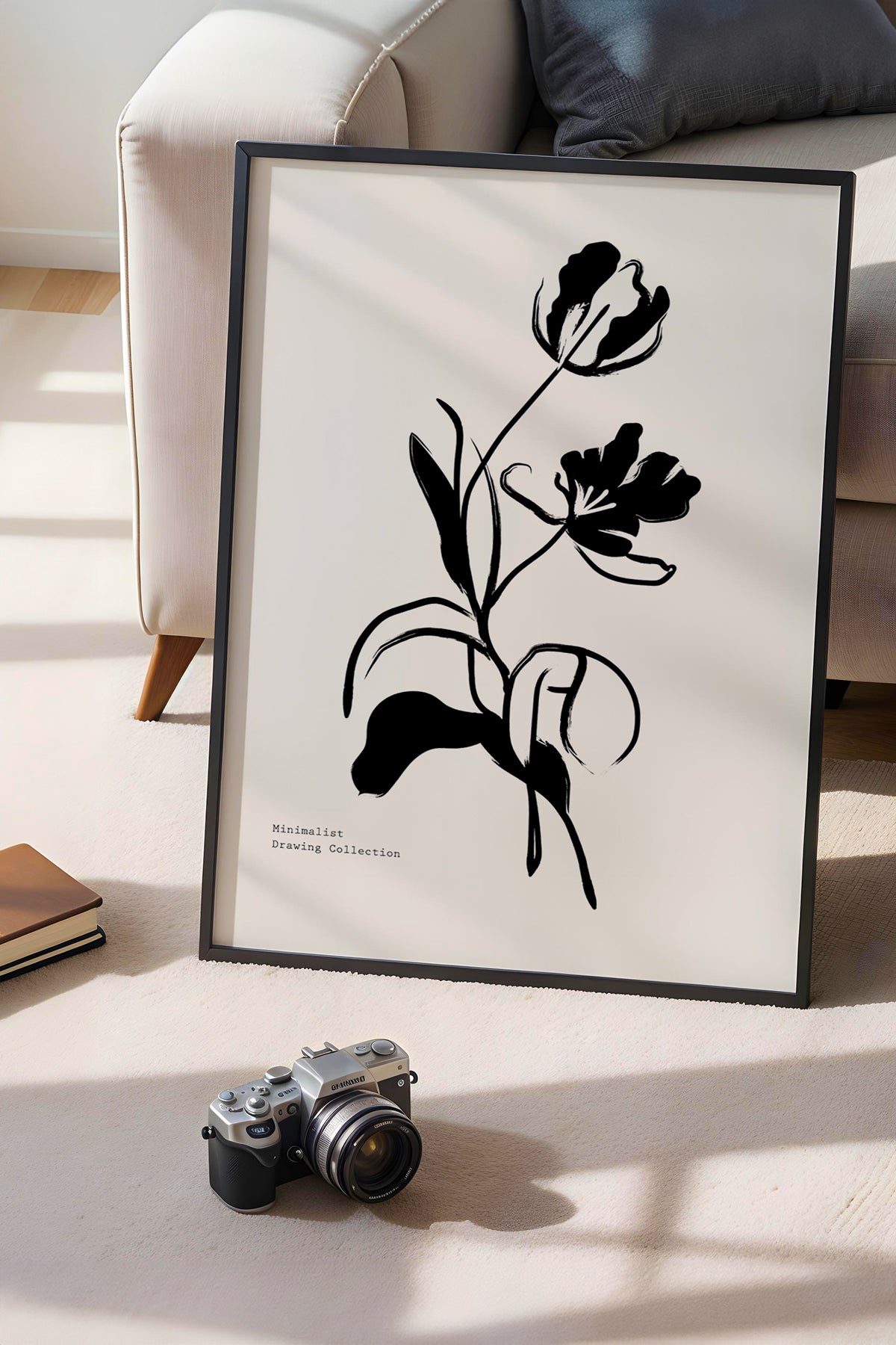 Bohemian Serisi Siyah Çerçeveli Poster, Tablo No:112