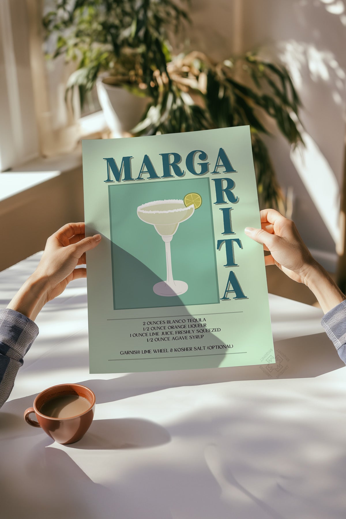 Kokteyl Serisi Poster, Cafe, Restoran, Mutfak Duvar Dekoru No:54
