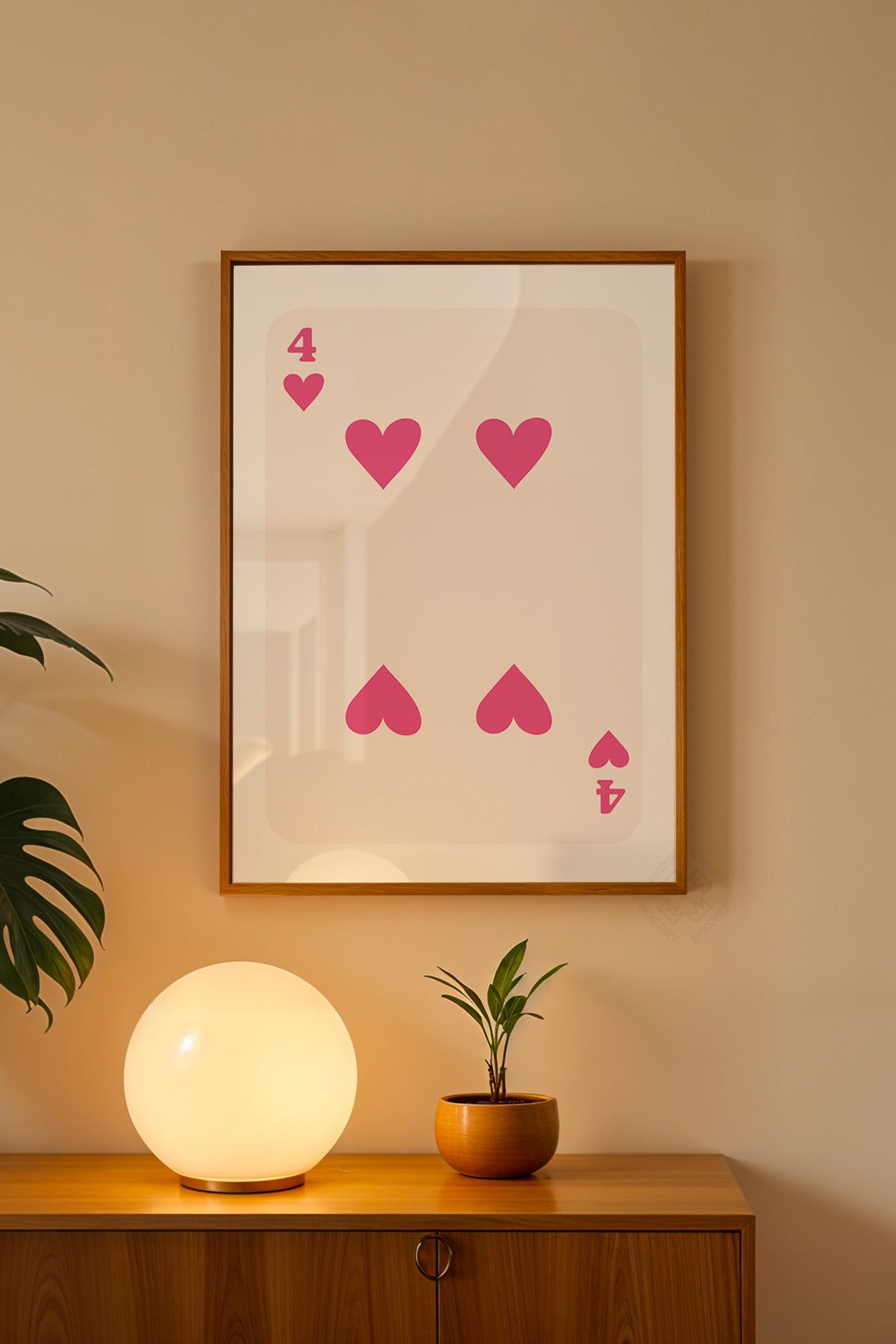 Lucky You Serisi Ahşap Çerçeveli Poster, Tablo Duvar Dekoru No:56