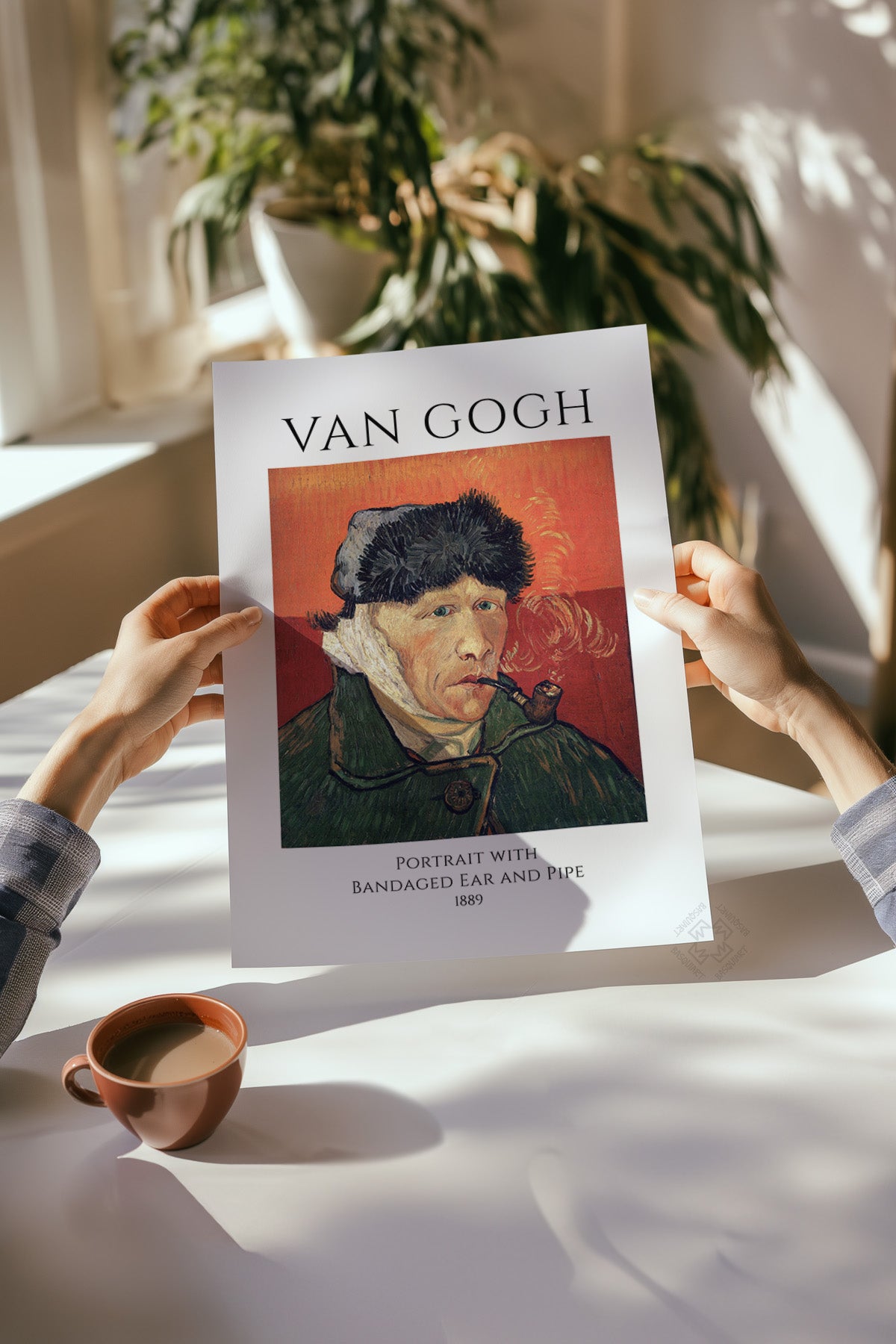 Van Gogh Sanatsal 4'lü Poster Seti, Duvar Dekoru No:50