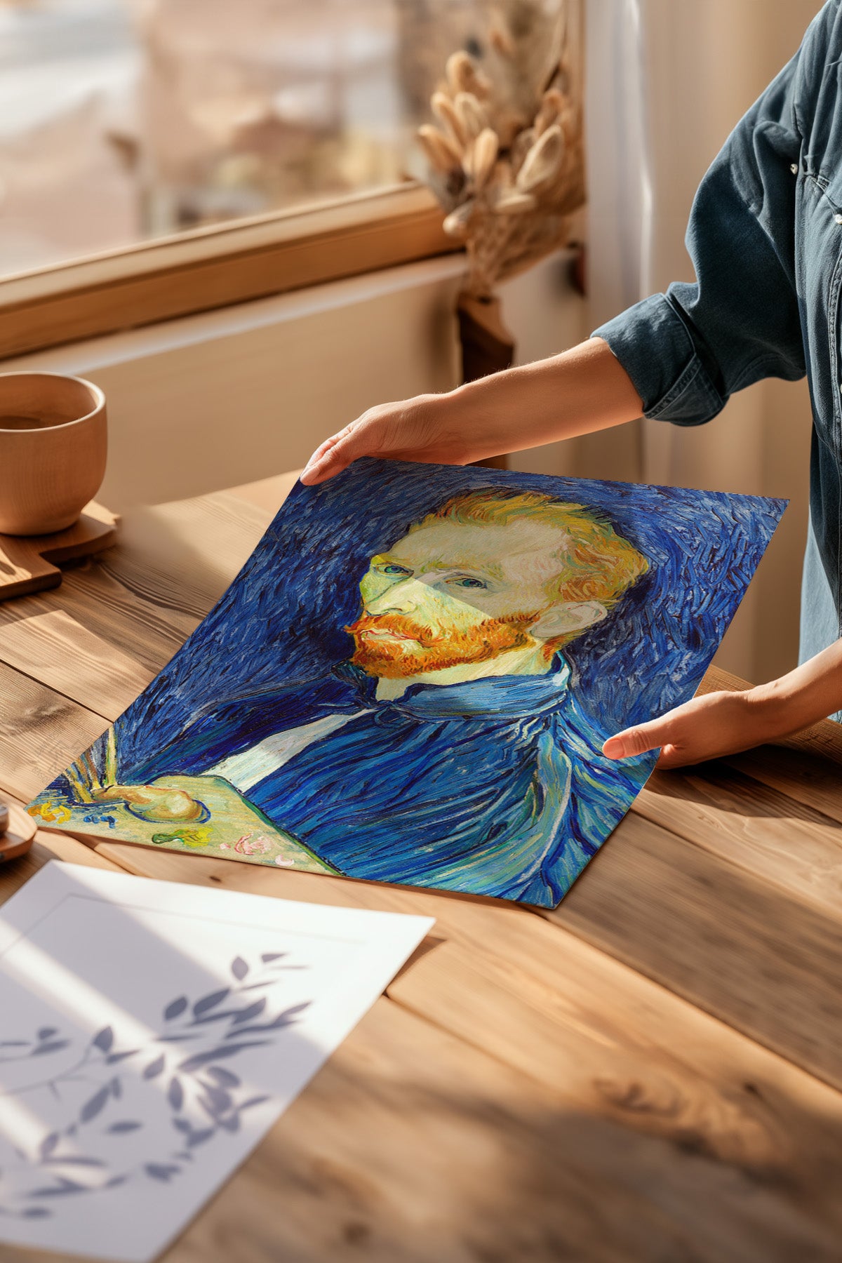 Van Gogh Sanatsal 4'lü Poster Seti, Duvar Dekoru No:49
