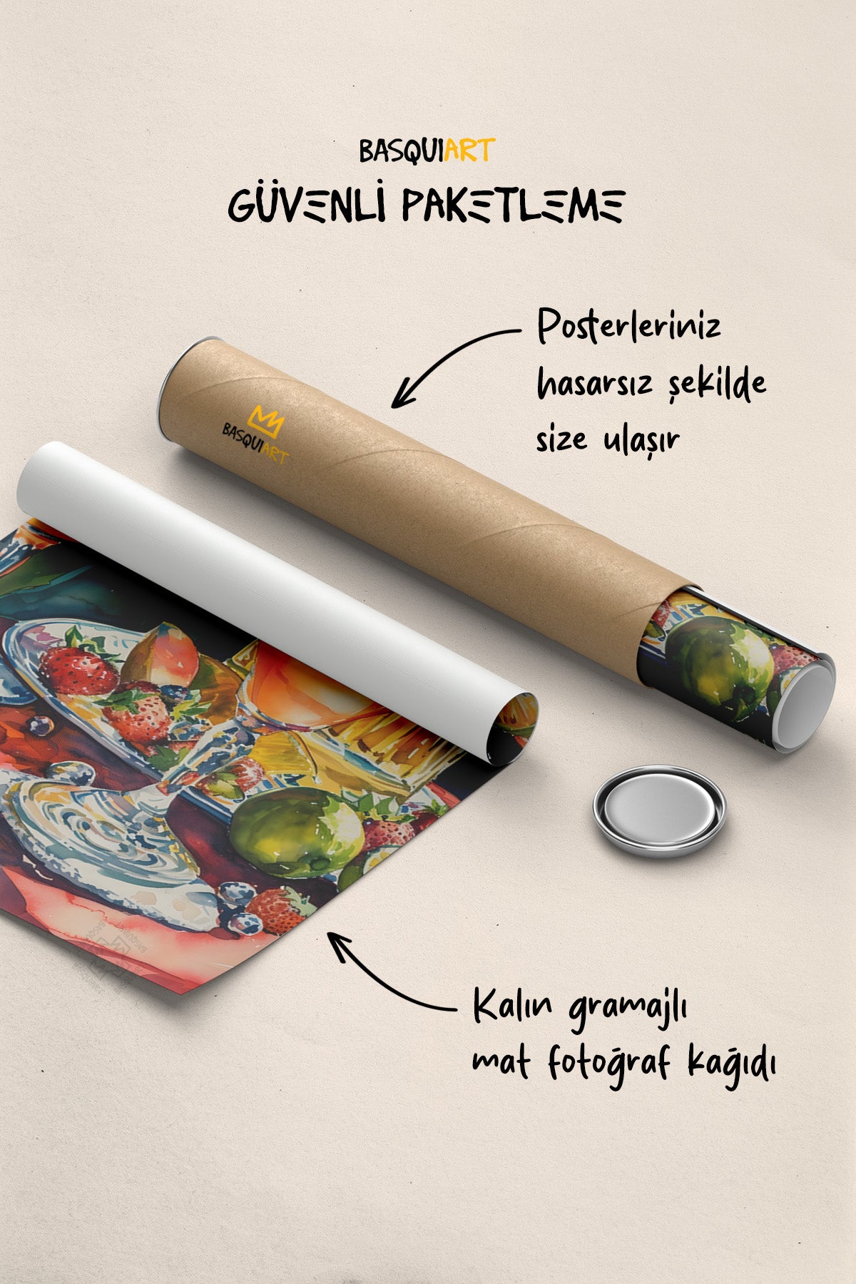 Kokteyl Serisi Poster, Cafe, Restoran, Mutfak Duvar Dekoru No:34