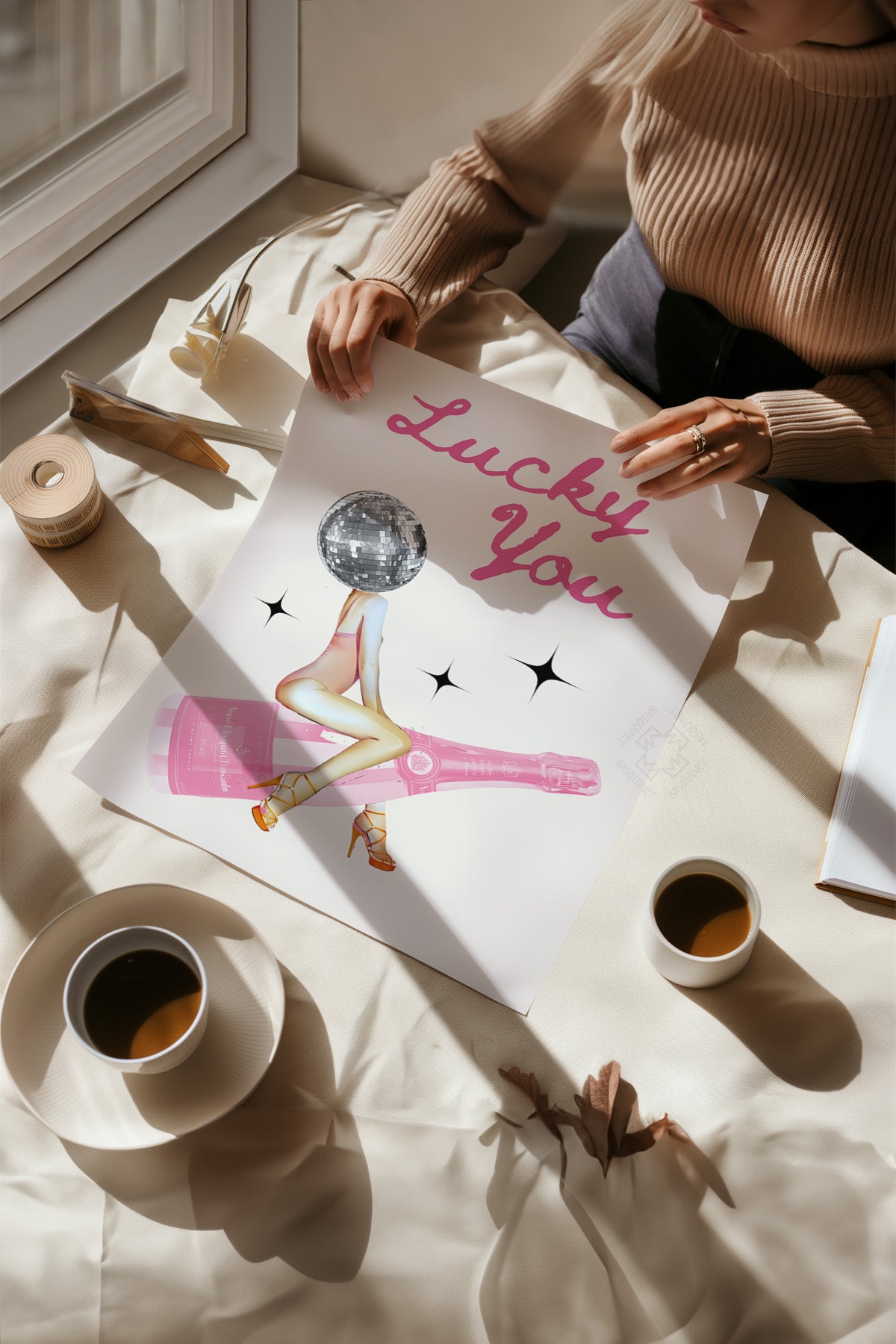 Lucky You Serisi Poster, Duvar Dekoru No:49