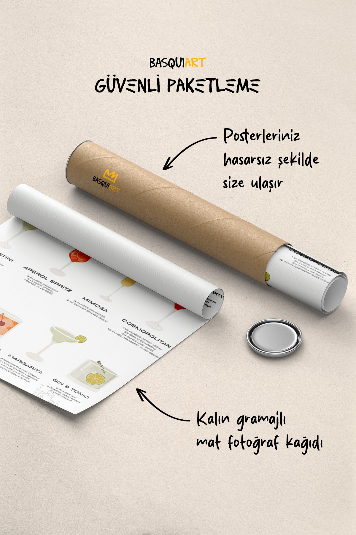 Kokteyl Serisi Poster, Cafe, Restoran, Mutfak Duvar Dekoru No:27