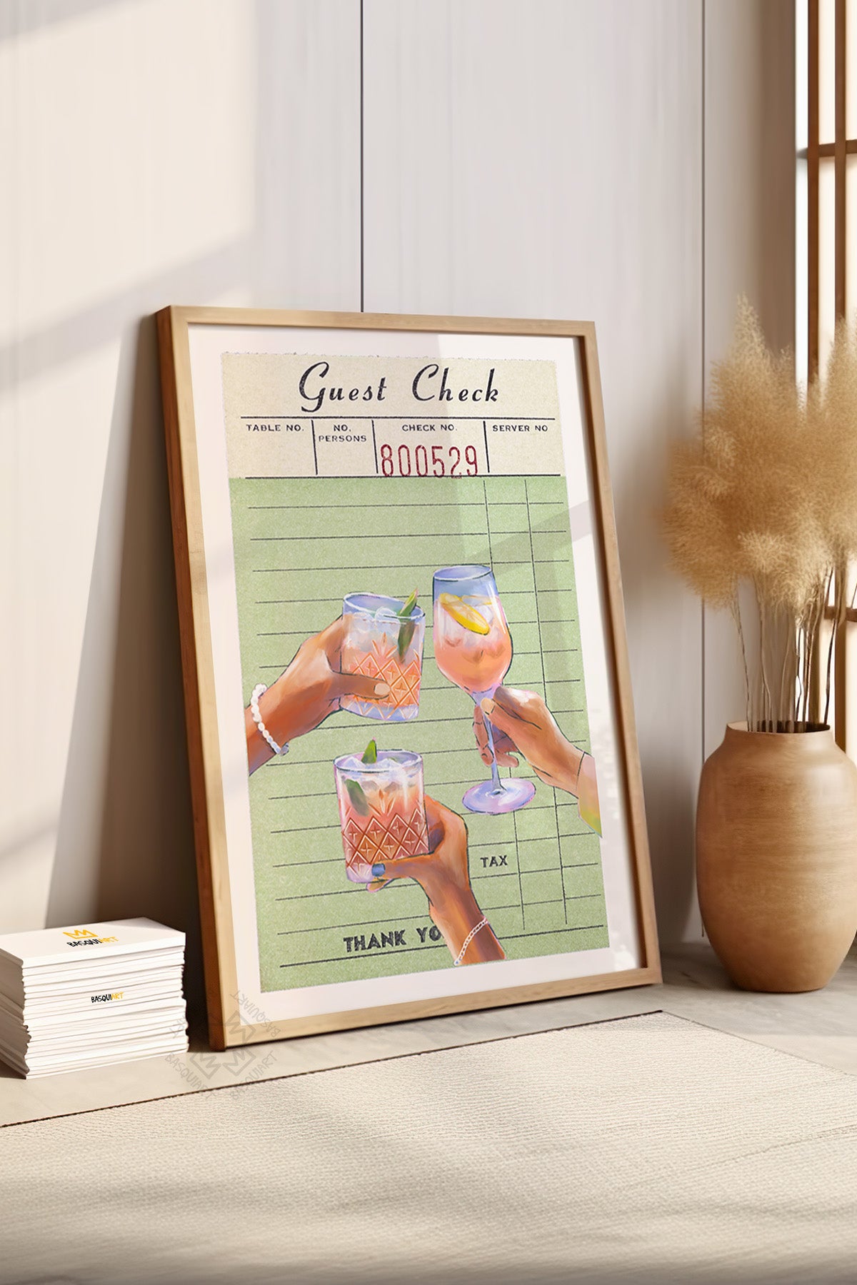 Lucky You Serisi Ahşap Çerçeveli Poster, Tablo Duvar Dekoru No:136