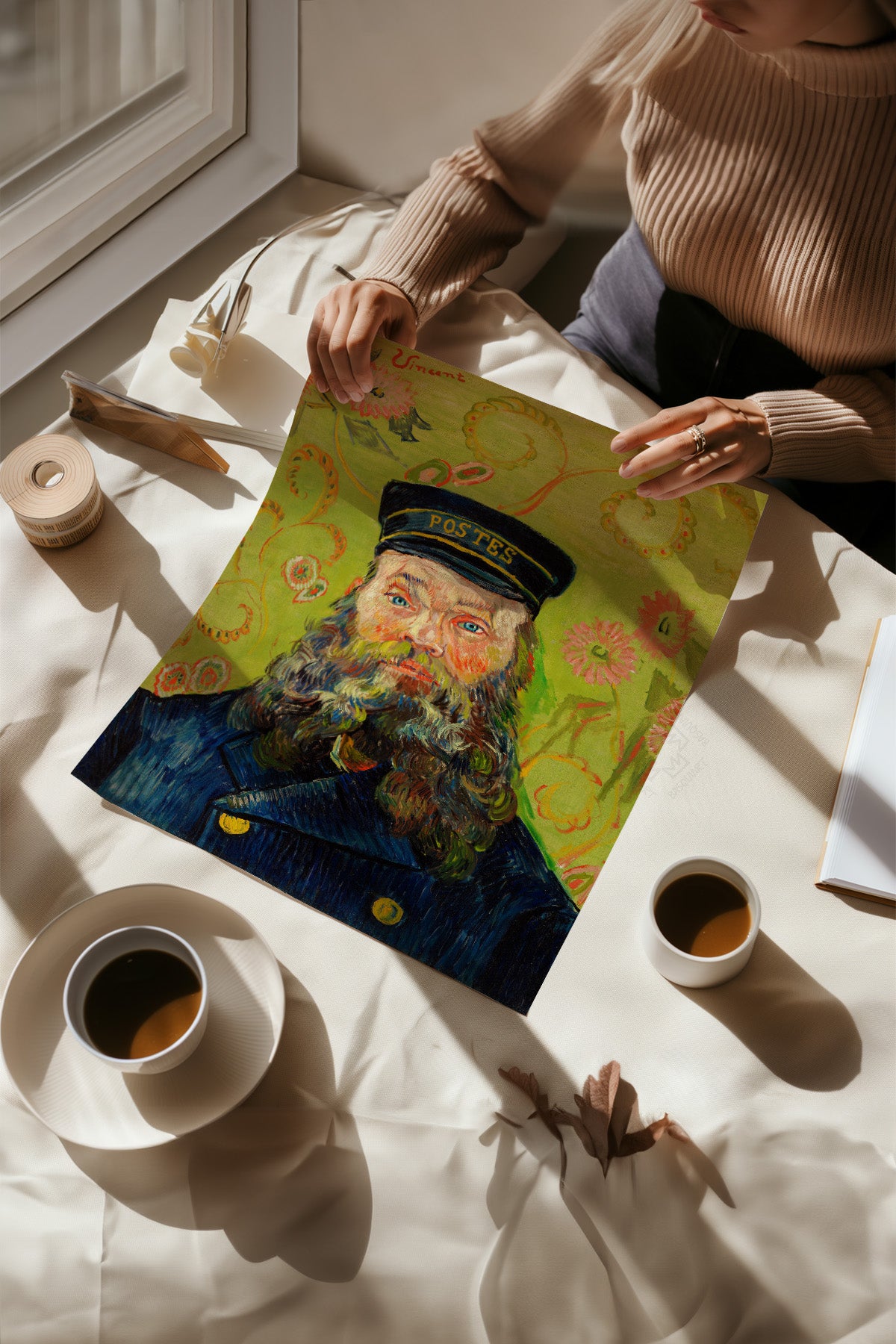 Van Gogh 9'lu Poster Seti, Duvar Dekoru No:1