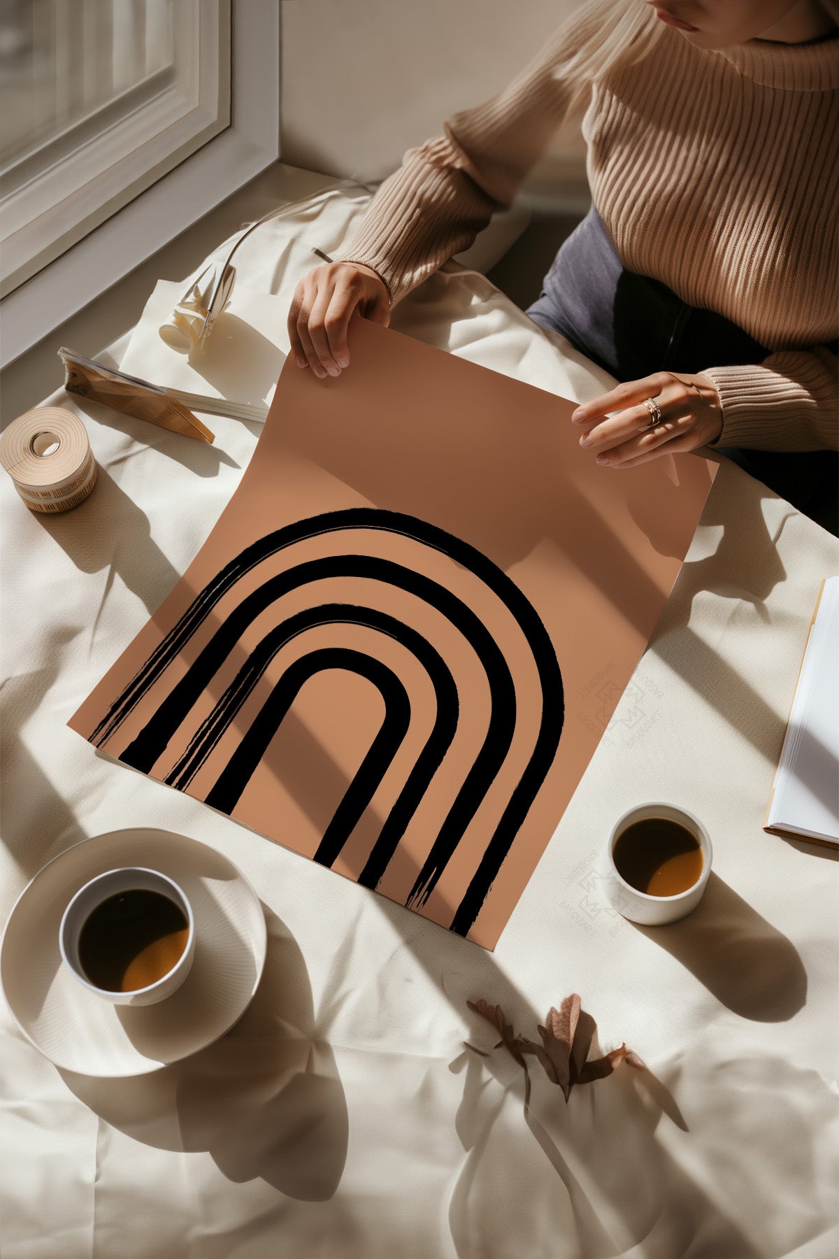 Bohem 6'lı Poster Seti, Duvar Dekoru No:17