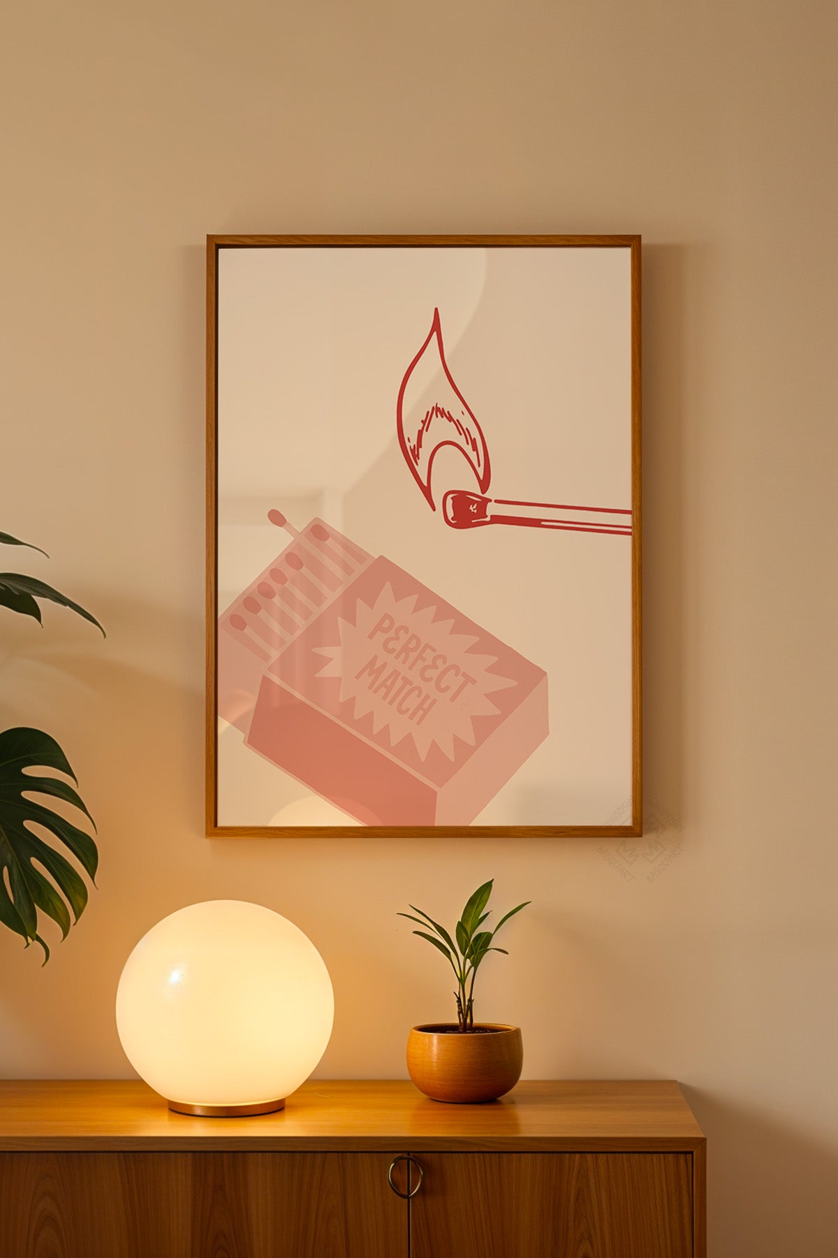Lucky You Serisi Ahşap Çerçeveli Poster, Tablo Duvar Dekoru No:63