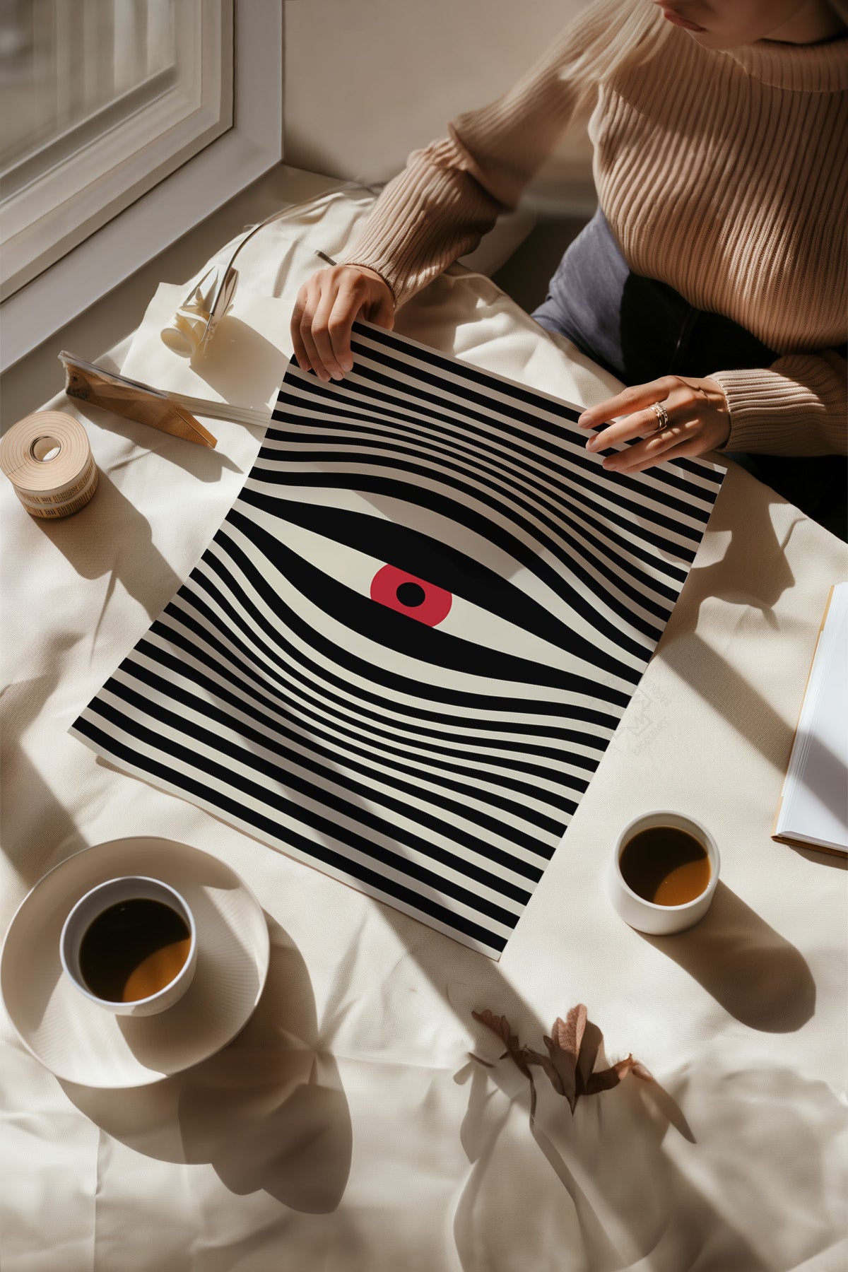 Bauhaus 4'lü Poster Seti, Duvar Dekoru No:32