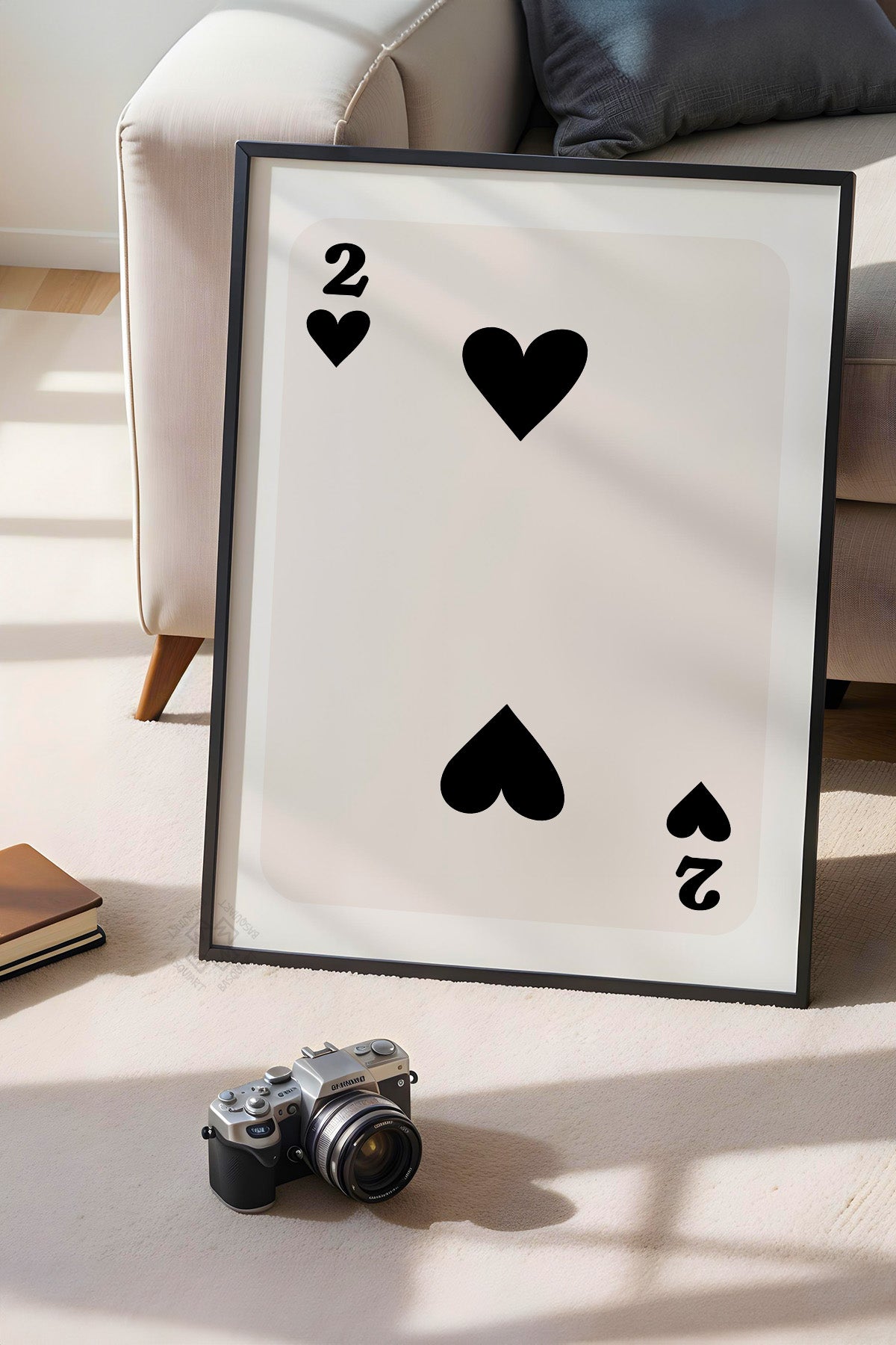 Lucky You Serisi Siyah Çerçeveli Poster, Tablo Duvar Dekoru No:116
