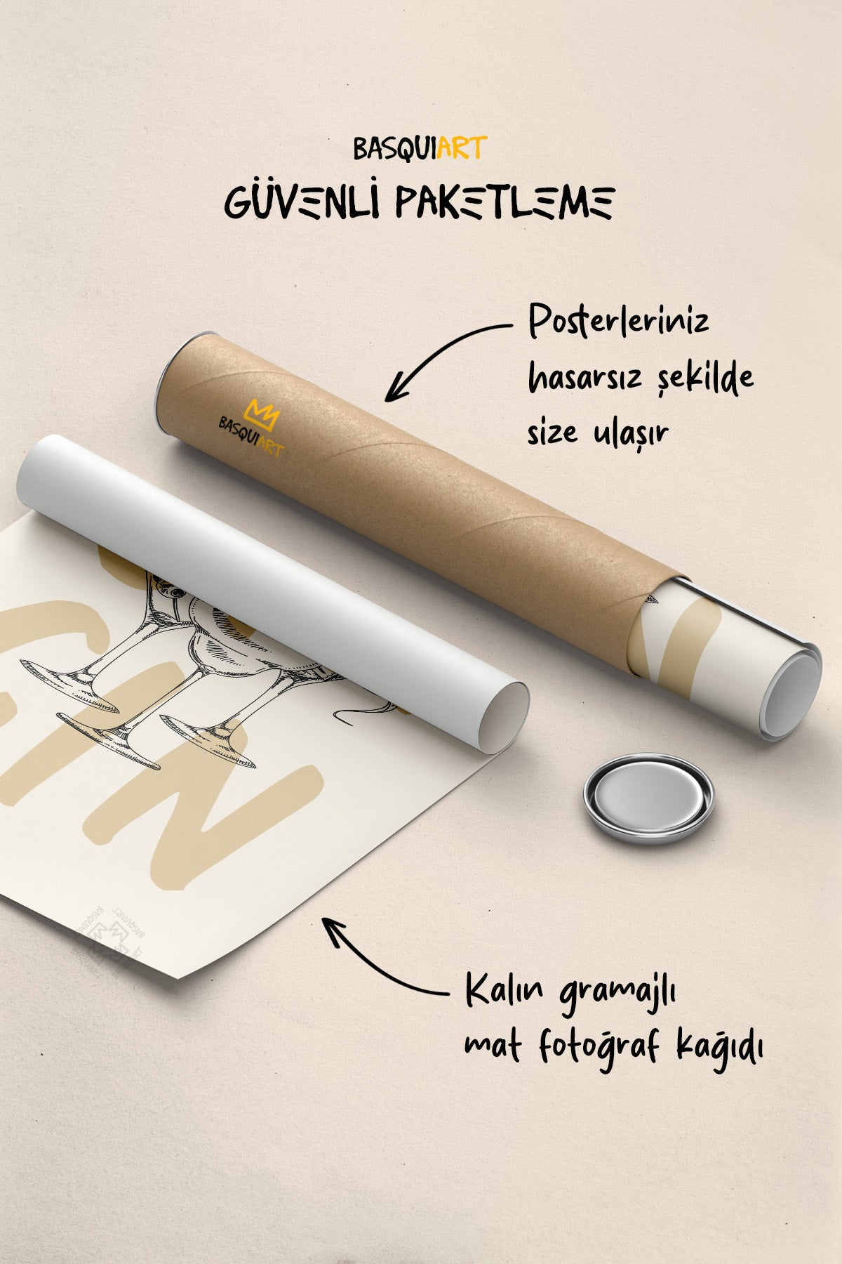 Bohem 2'li Poster Seti, Duvar Dekoru No:4