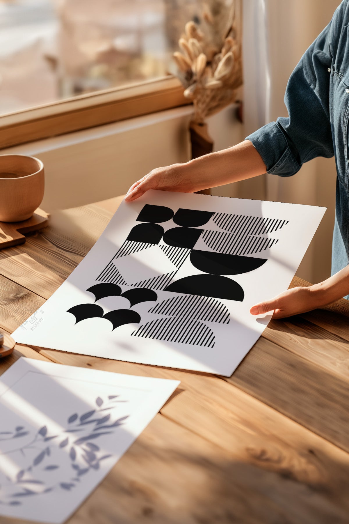 Bauhaus Serisi Poster, Duvar Dekoru No:108