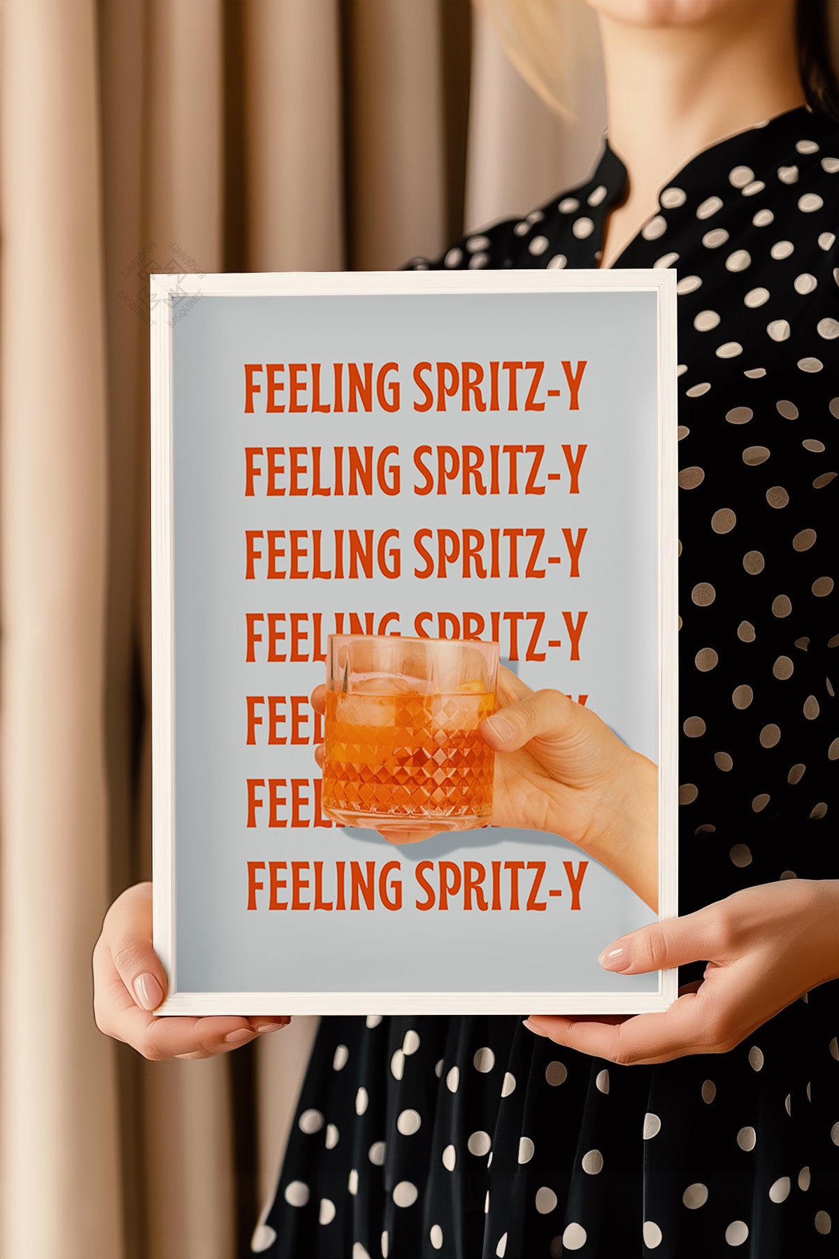 Kokteyl Serisi Beyaz Çerçeveli Poster, Tablo, Cafe, Restoran, Mutfak Duvar Dekoru No:32