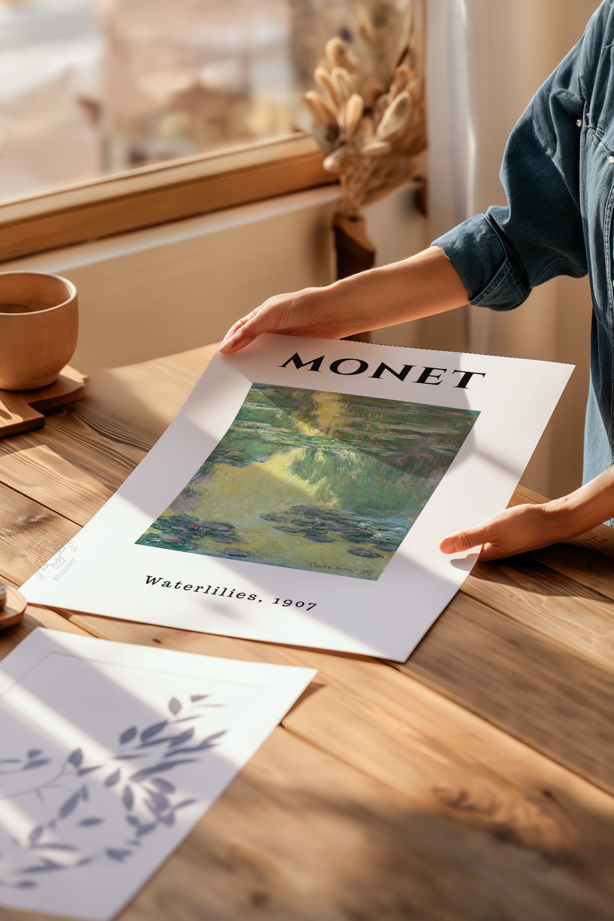 Claude Monet Serisi Poster, Duvar Dekoru No:12