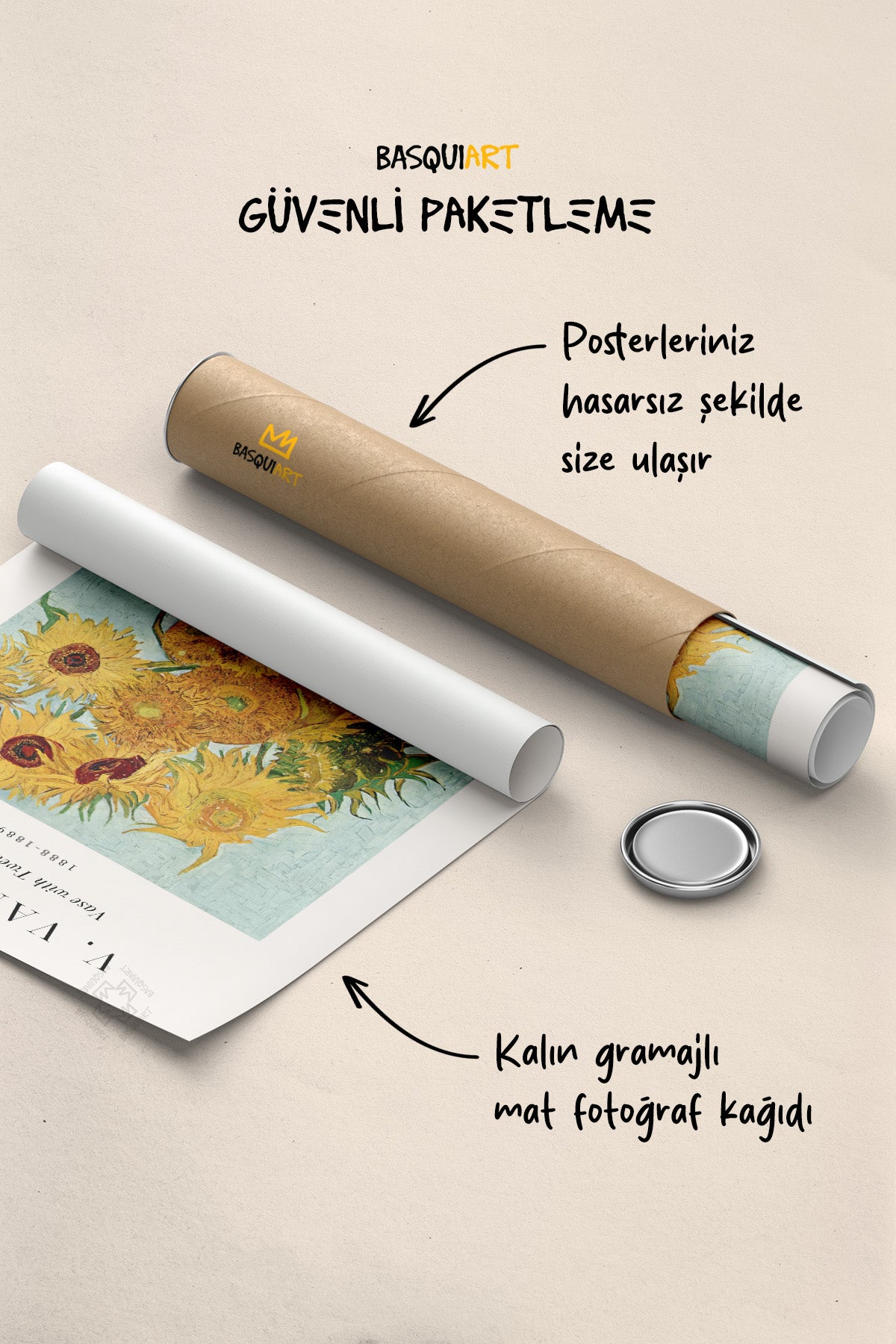 Van Gogh 2'li Poster Seti, Duvar Dekoru No:1