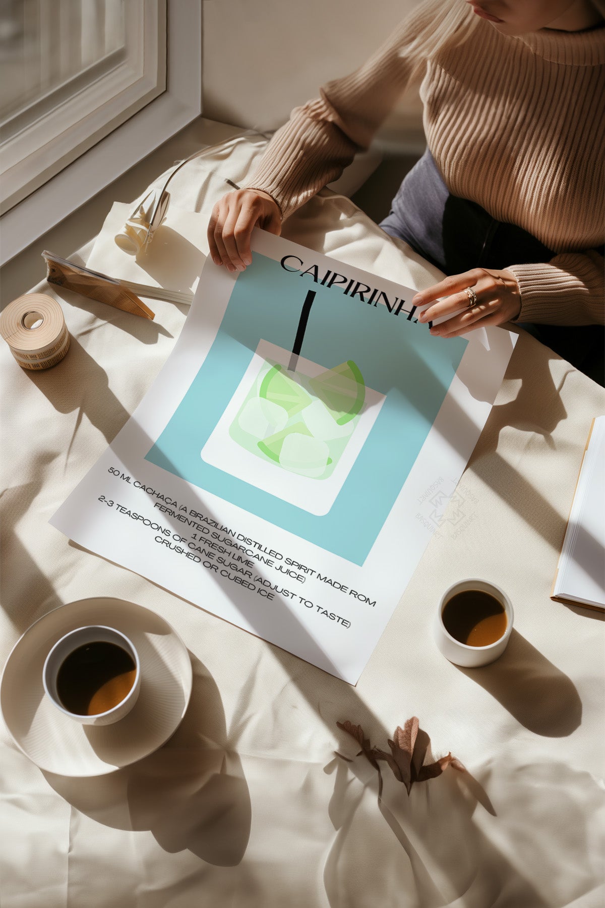 Kokteyl Serisi Poster, Cafe, Restoran, Mutfak Duvar Dekoru No:21
