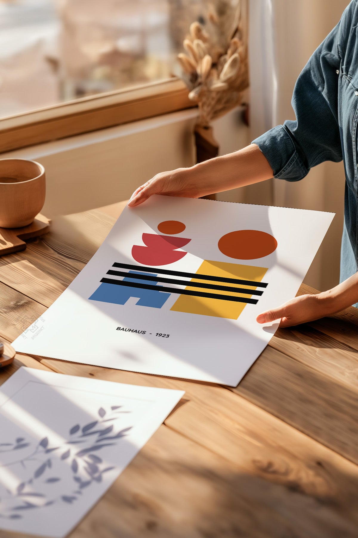 Bauhaus Serisi Poster, Duvar Dekoru No:107