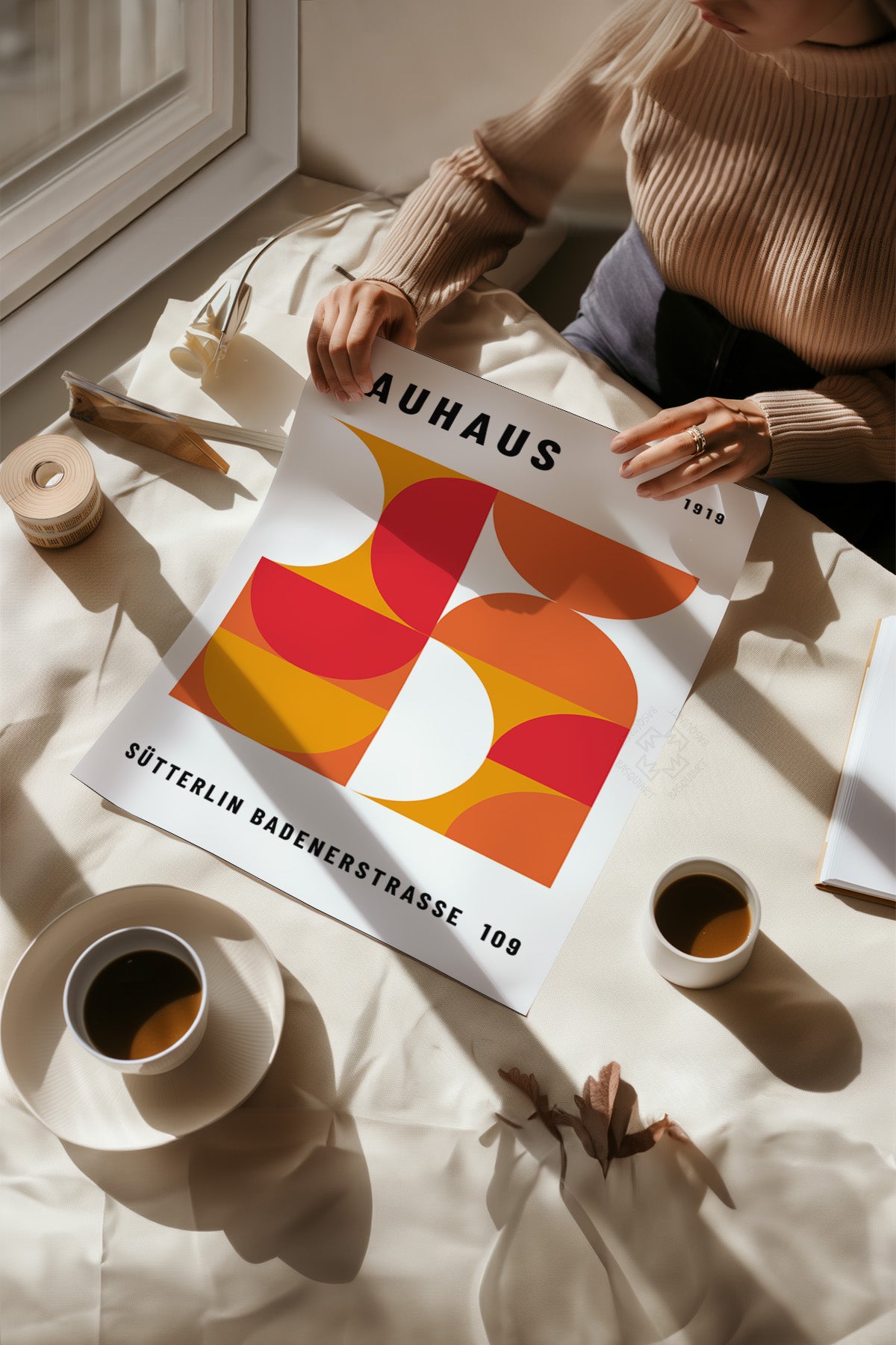 Bauhaus Serisi Poster, Duvar Dekoru No:91