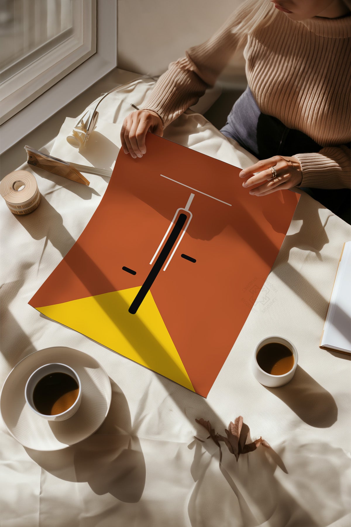 Bauhaus Serisi Poster, Duvar Dekoru No:57