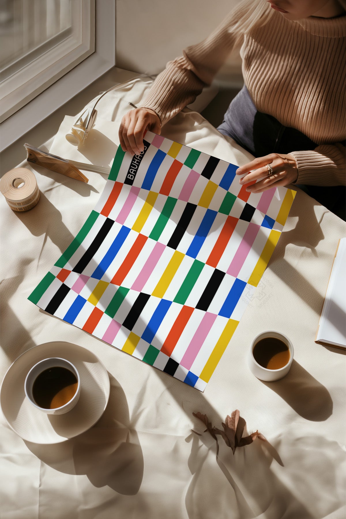 Bauhaus Serisi Poster, Duvar Dekoru No:37
