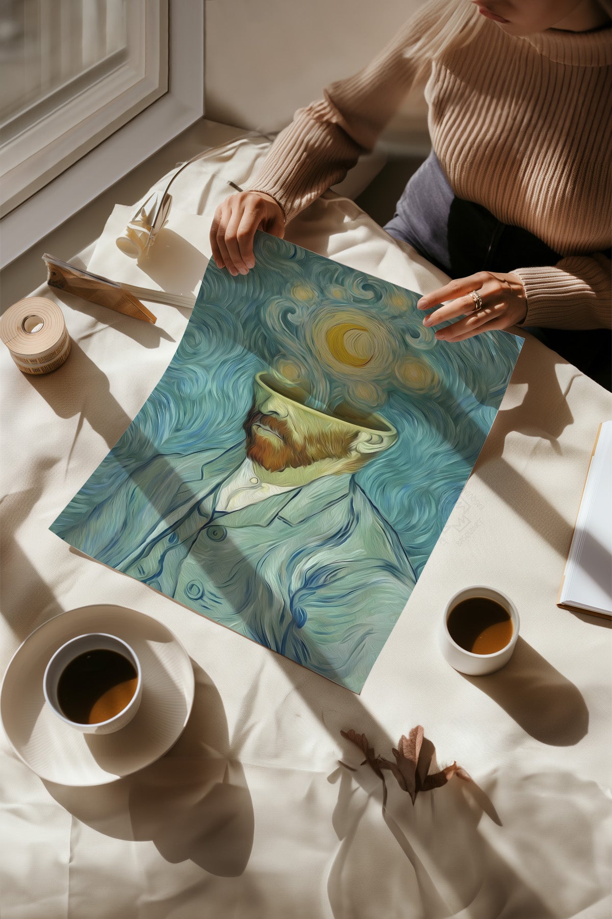 Van Gogh 2'li Poster Seti, Duvar Dekoru No:1