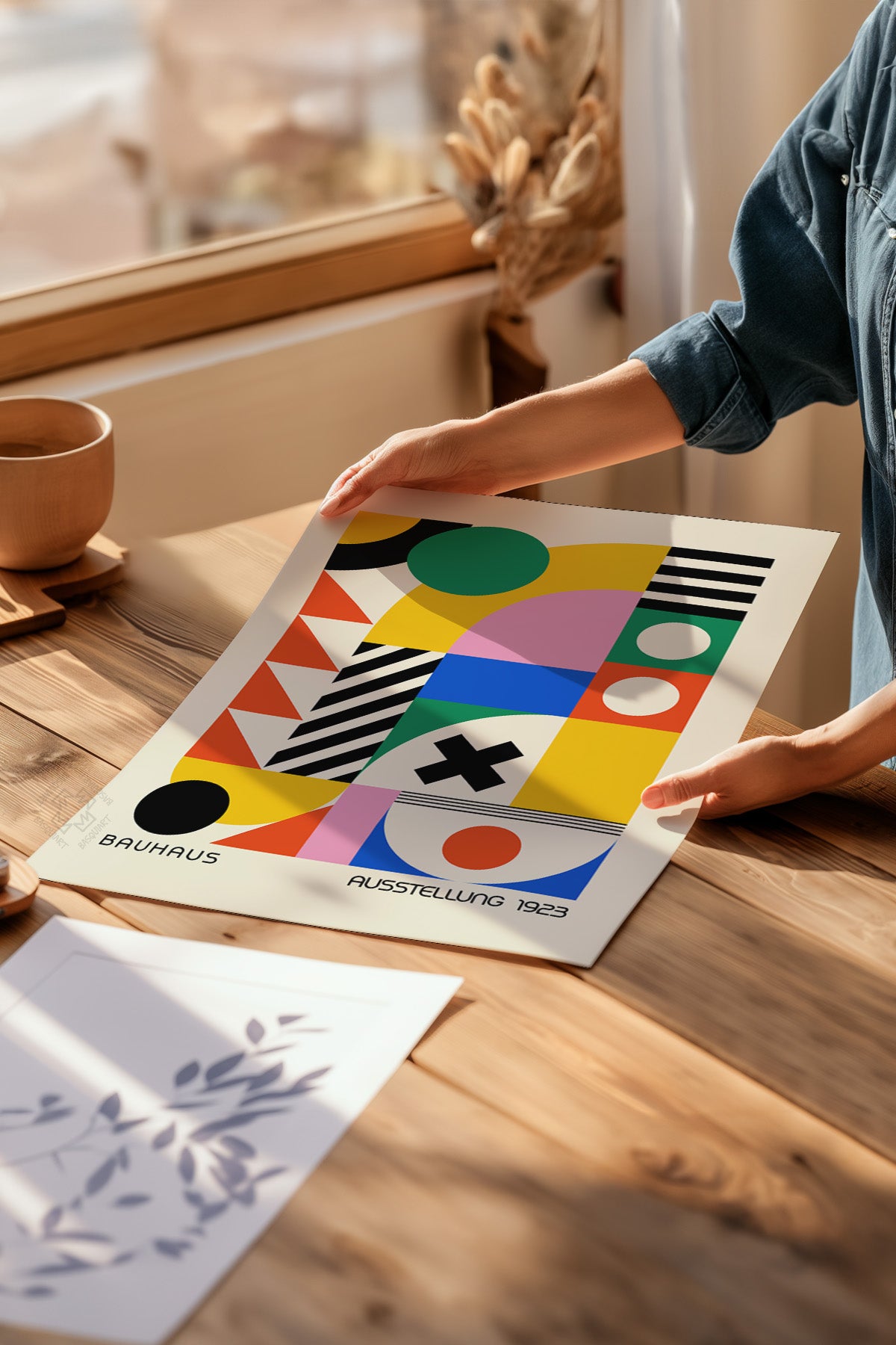 Bauhaus Serisi Poster, Duvar Dekoru No:98
