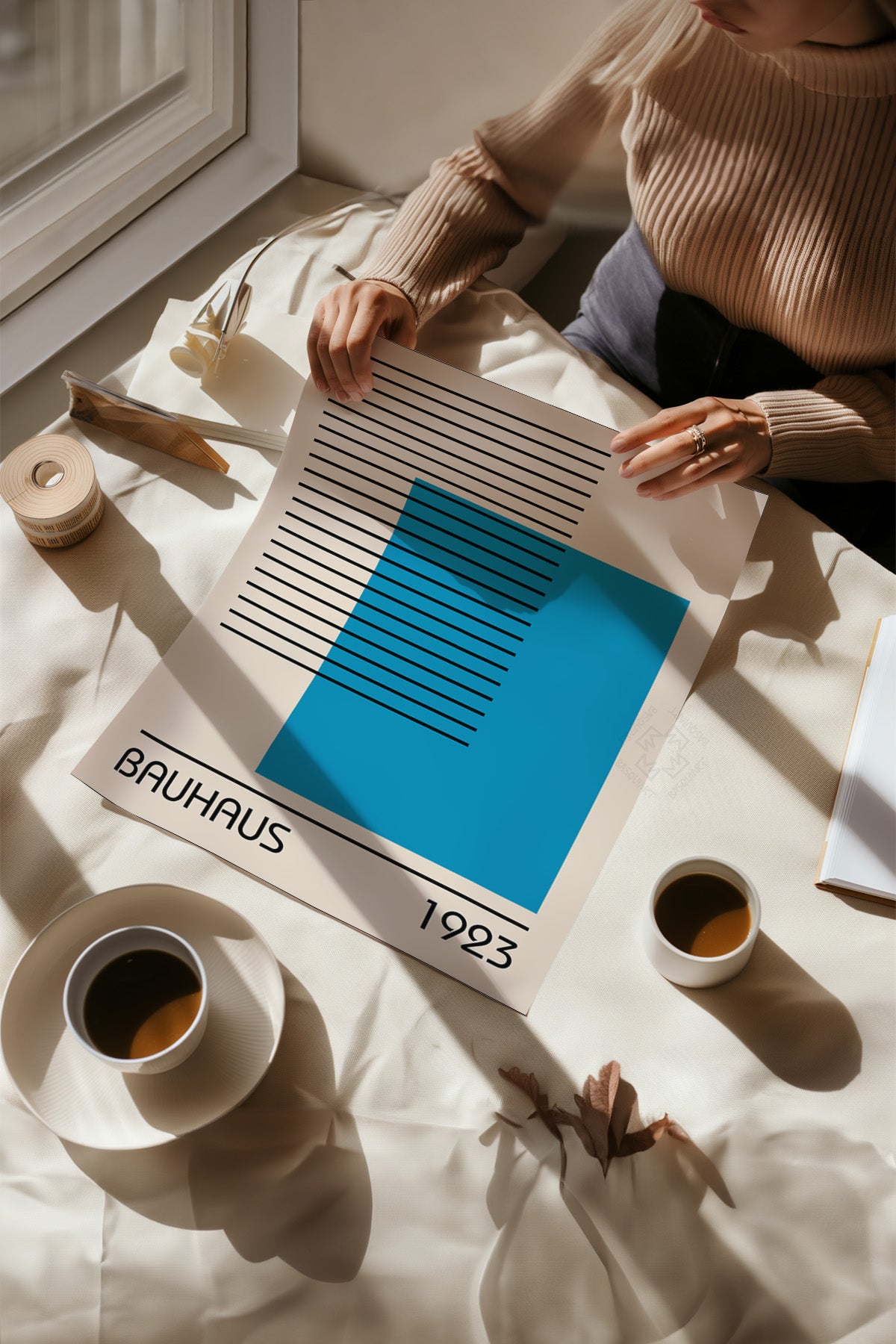 Bauhaus Serisi Poster, Duvar Dekoru No:16