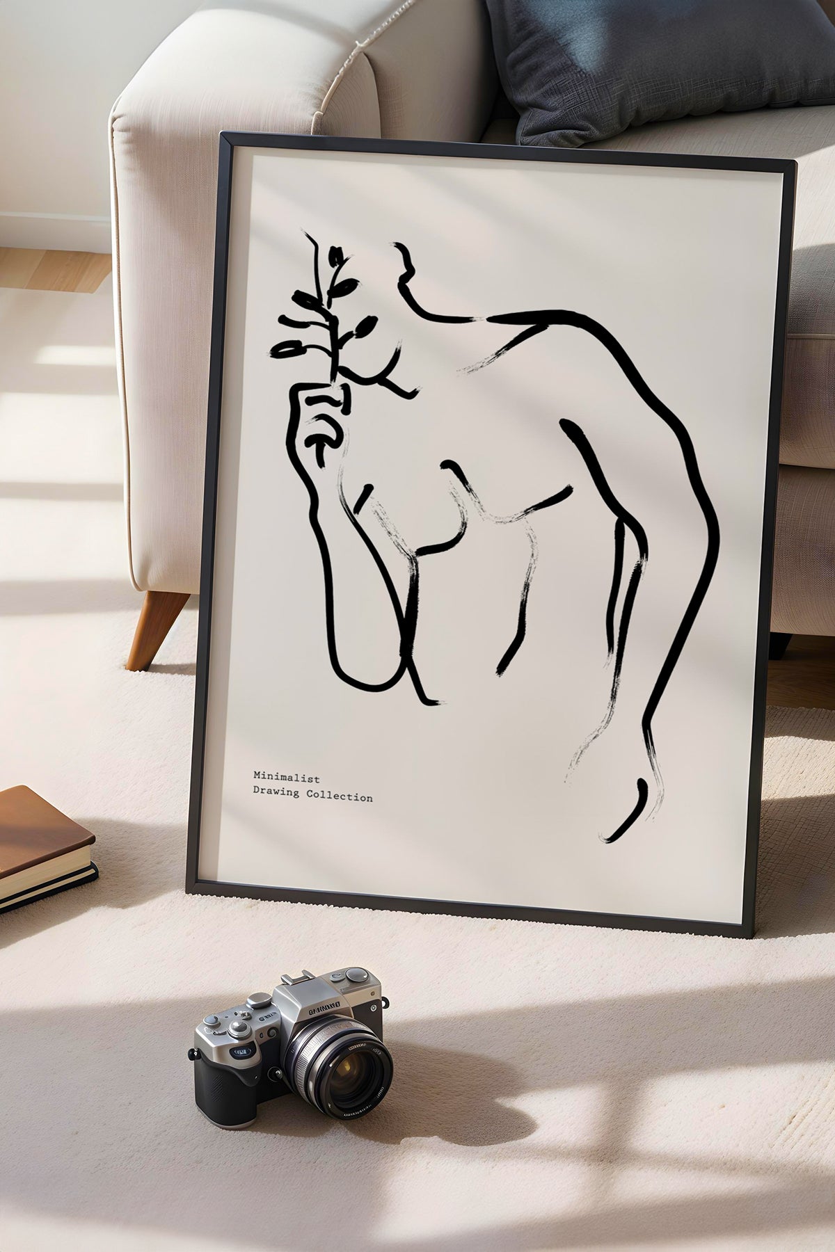Bohemian Serisi Siyah Çerçeveli Poster, Tablo No:95