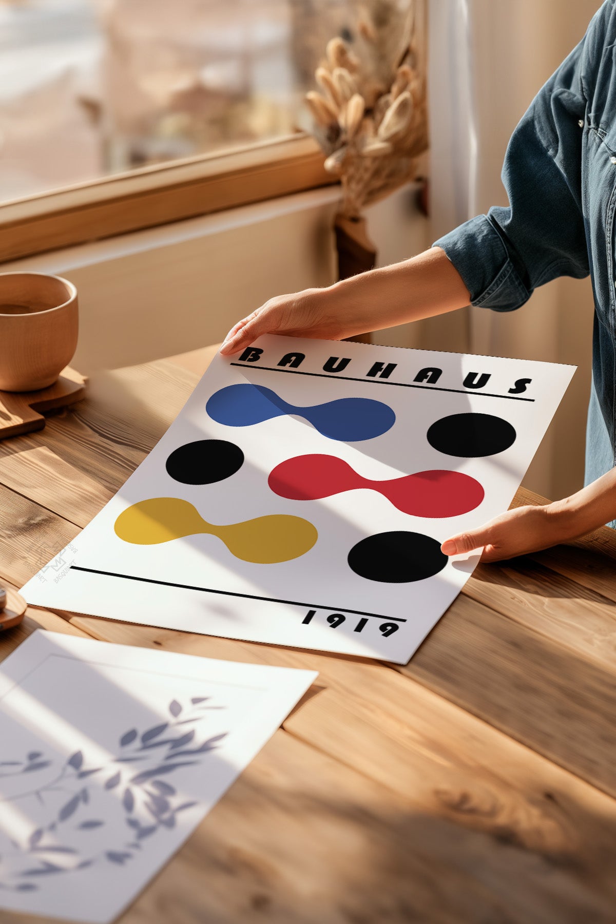 Bauhaus Serisi Poster, Duvar Dekoru No:54