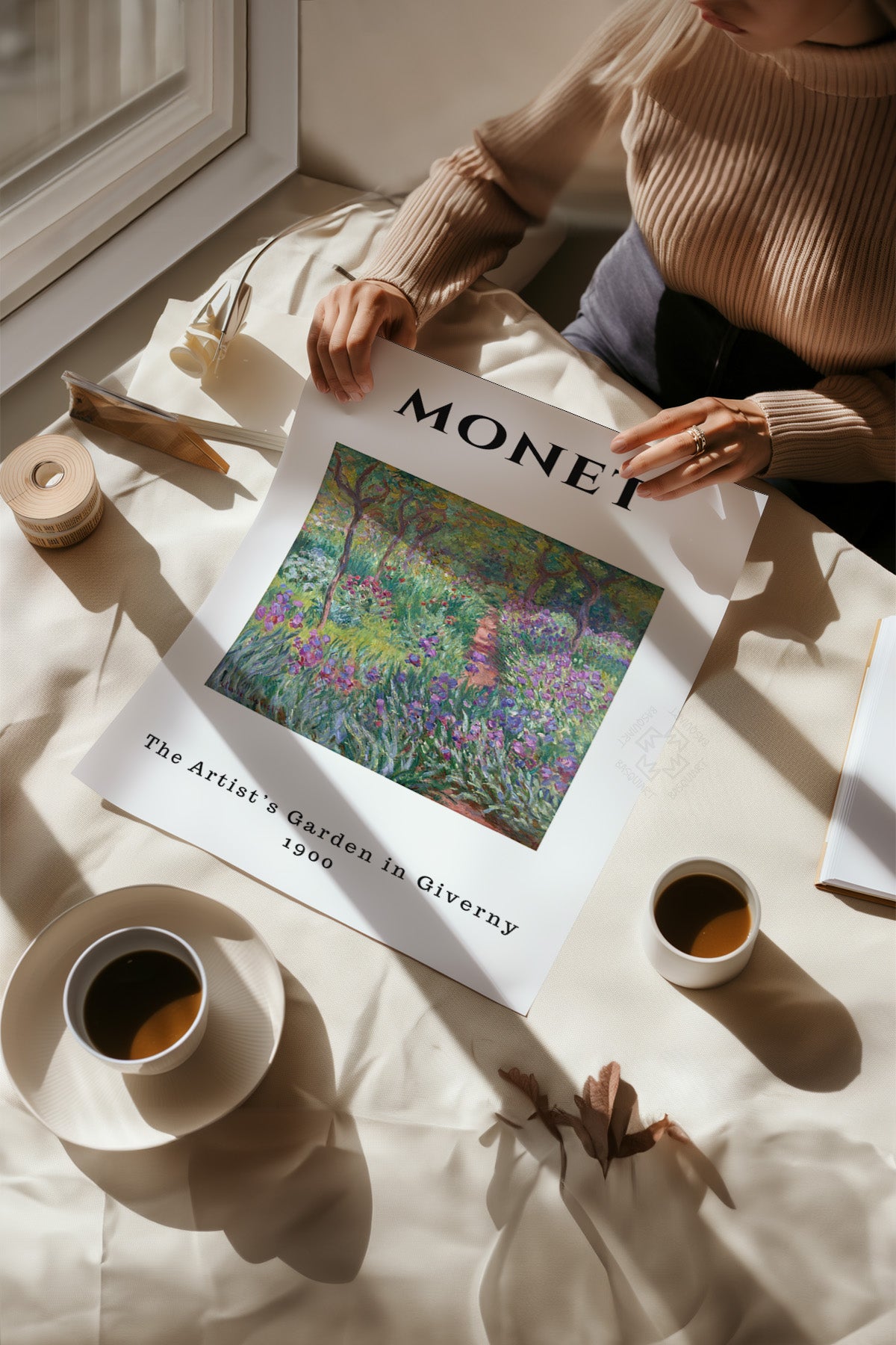 Claude Monet Serisi Poster, Duvar Dekoru No:21