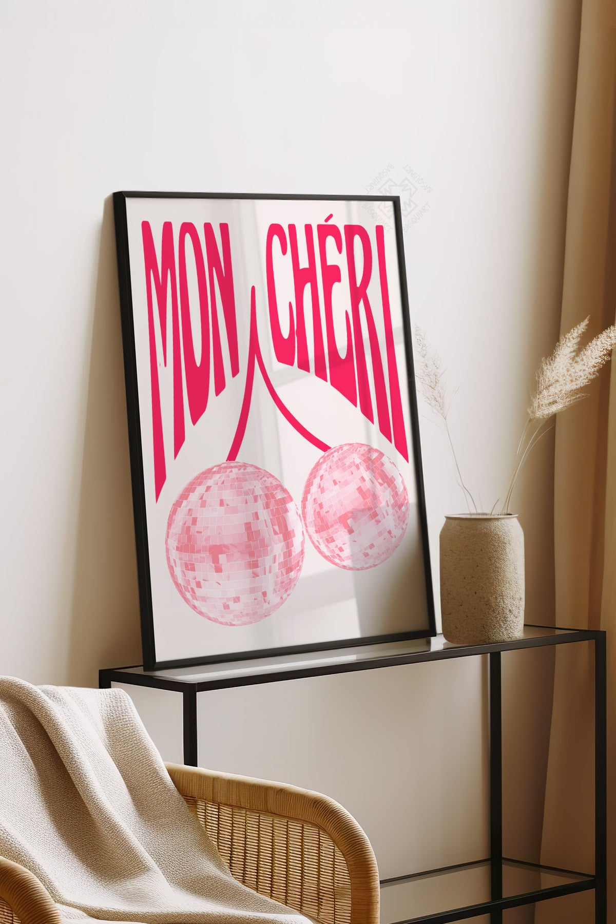 Lucky You Serisi Siyah Çerçeveli Poster, Tablo Duvar Dekoru No:88