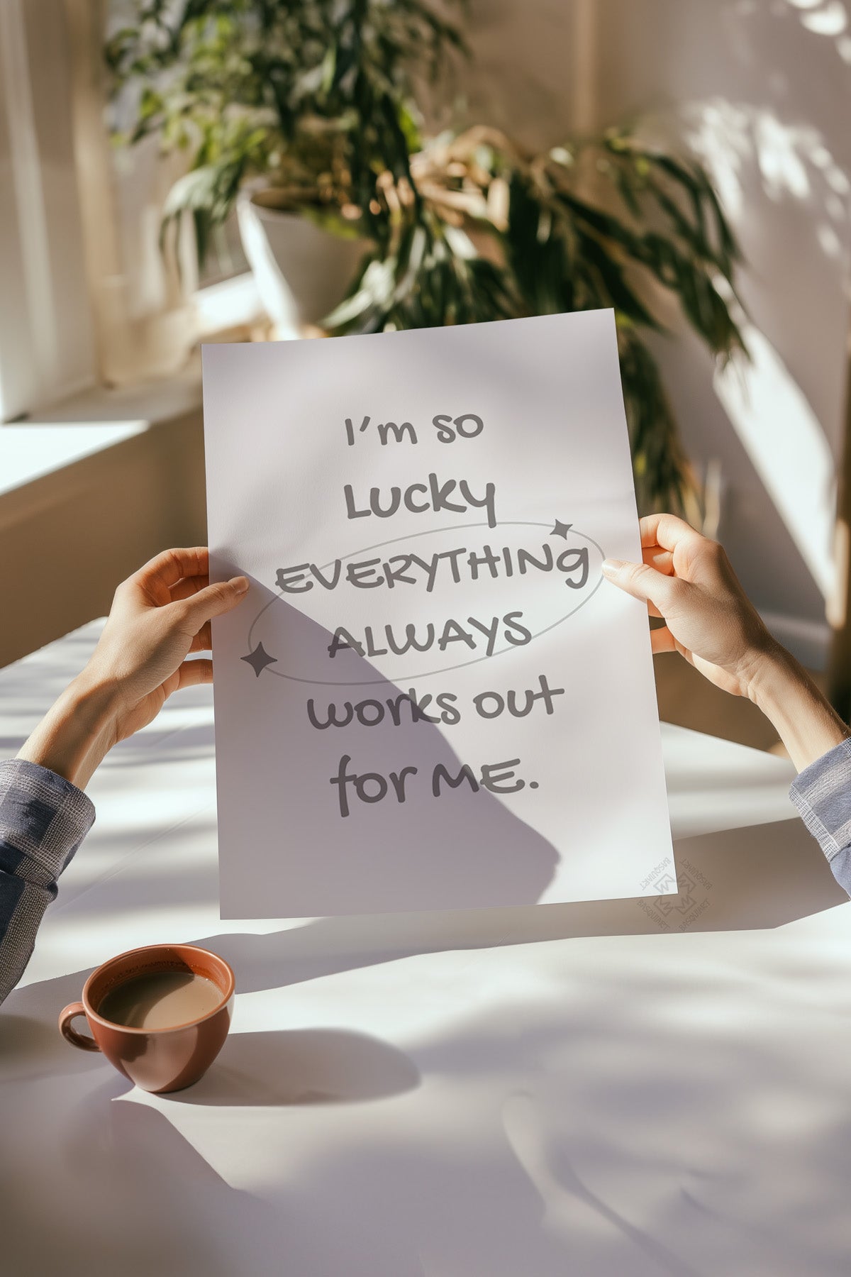 Lucky You Serisi Poster, Duvar Dekoru No:10