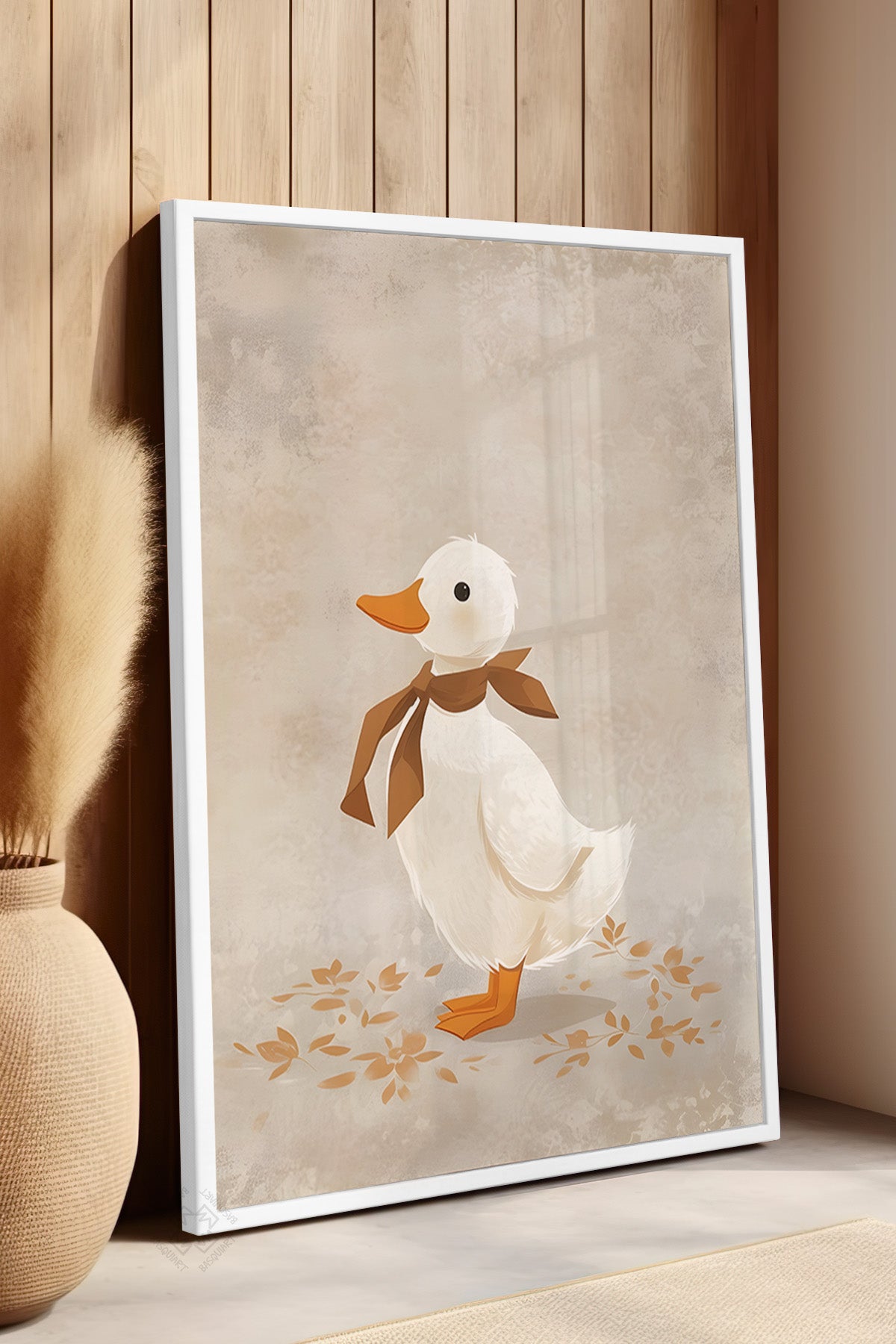 Çocuk Odası, Bebek Odası Beyaz Çerçeveli Poster, Tablo No:61