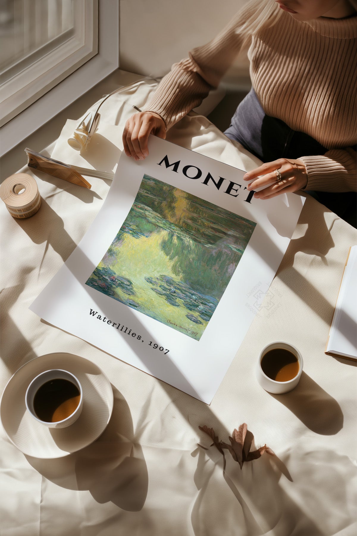 Claude Monet Serisi Poster, Duvar Dekoru No:12
