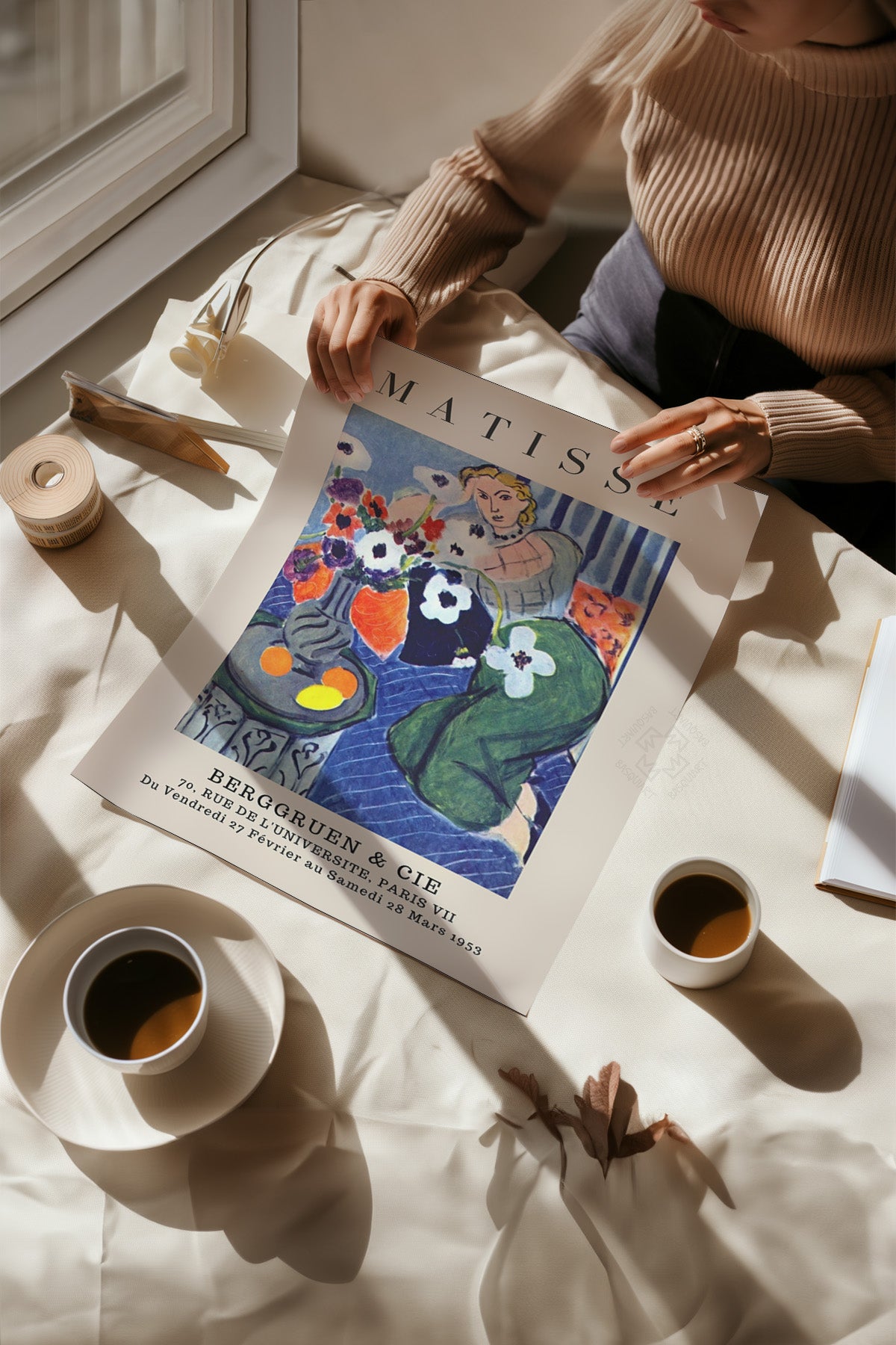 Henri Matisse Serisi Poster, Duvar Dekoru No:12