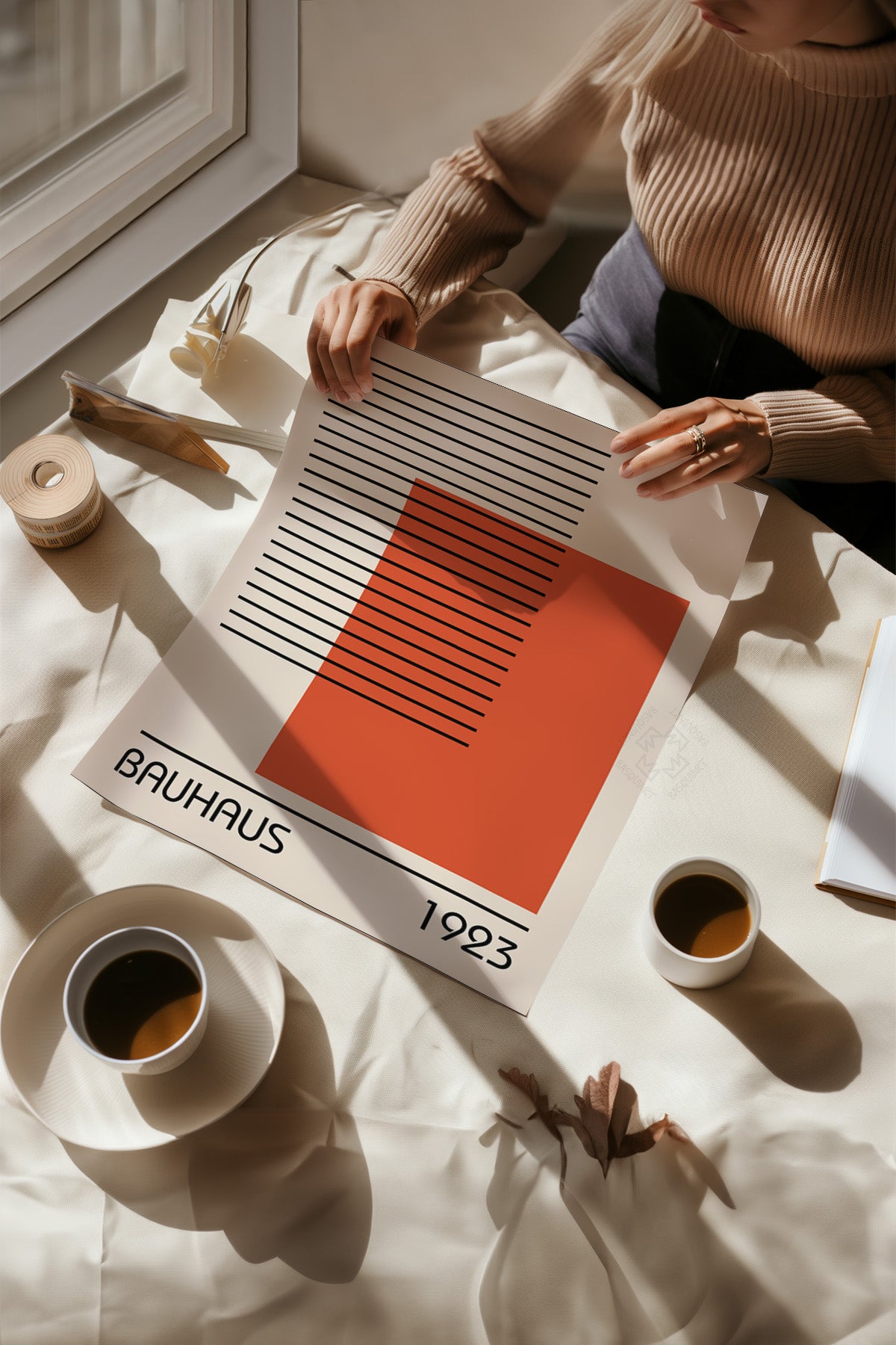 Bauhaus Serisi Poster, Duvar Dekoru No:30