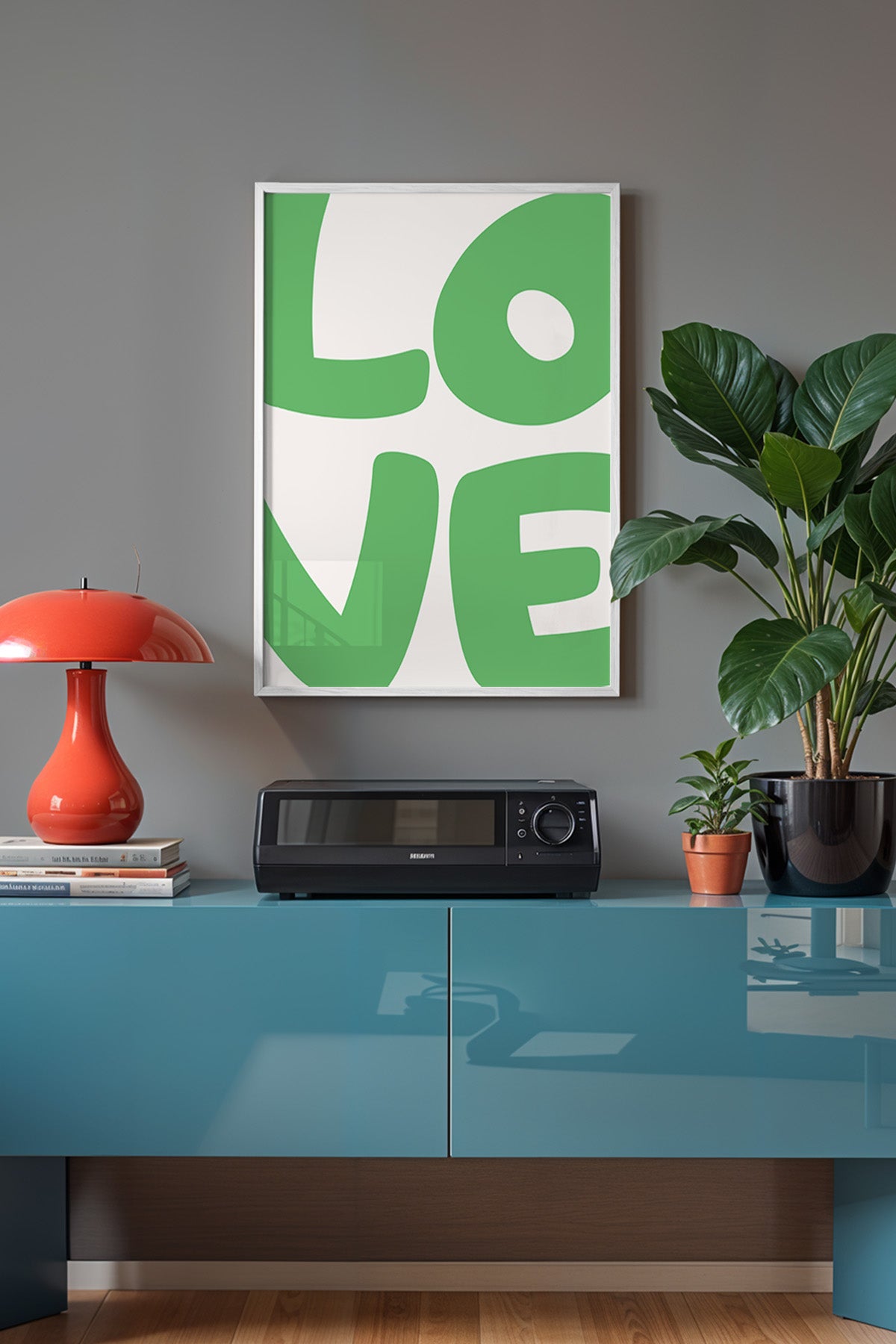 Lucky You Serisi Beyaz Çerçeveli Poster, Tablo Duvar Dekoru No:130