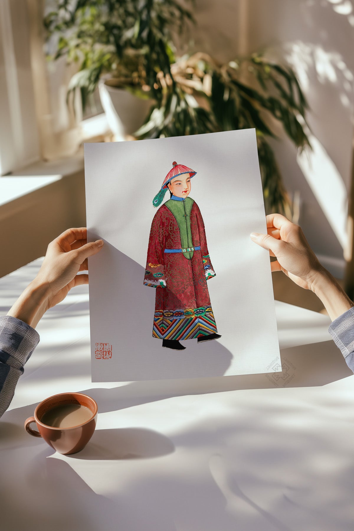 Japon İllüstrasyon 4'lü Poster Seti, Duvar Dekoru No:46