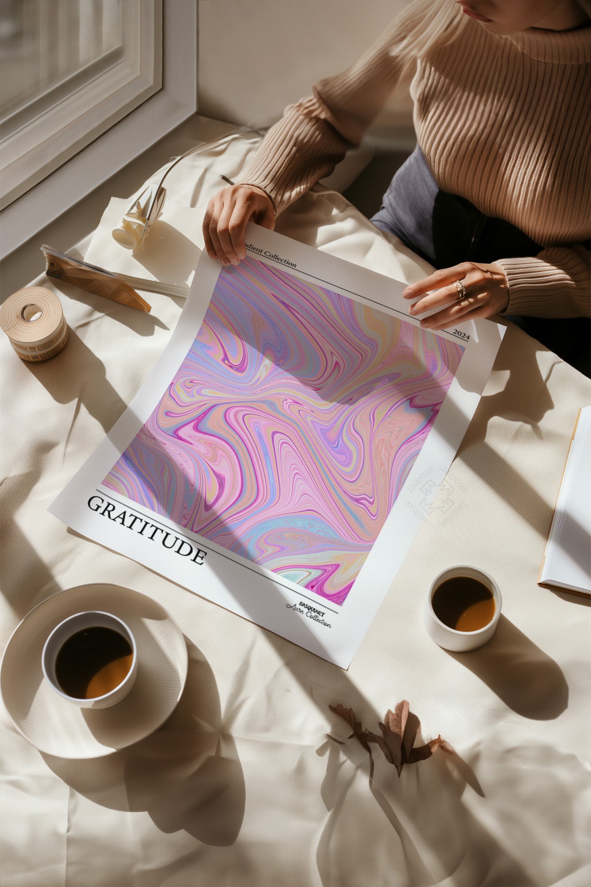 Aura Serisi Poster Seti, Duvar Dekoru No:39