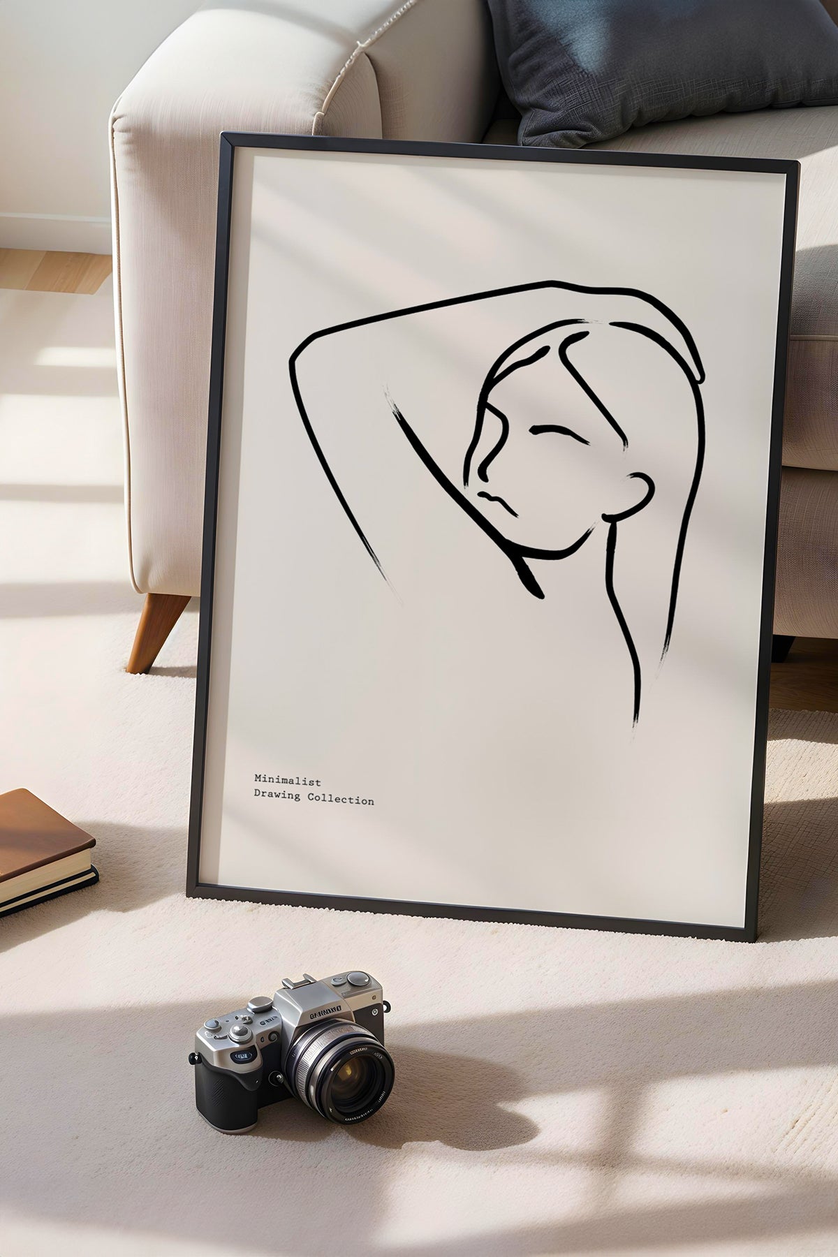 Bohemian Serisi Siyah Çerçeveli Poster, Tablo No:87