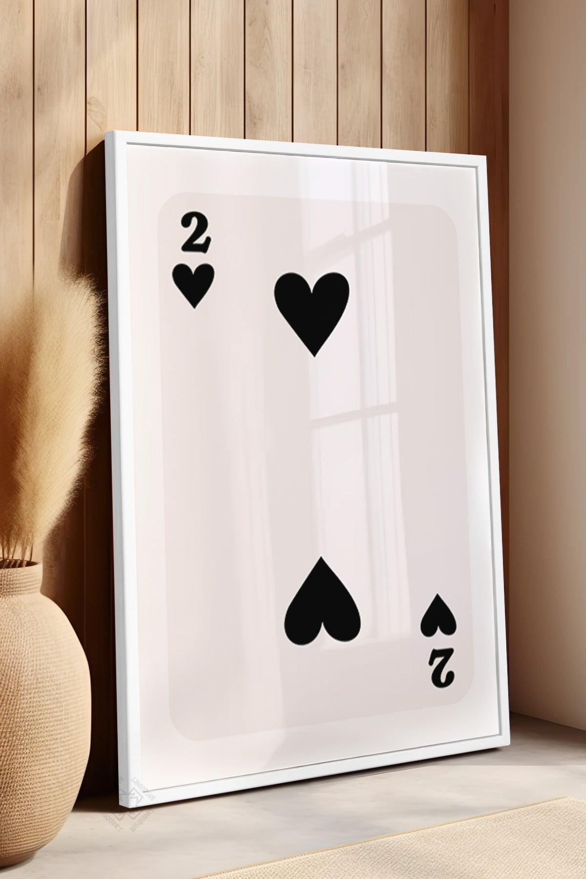 Lucky You Serisi Beyaz Çerçeveli Poster, Tablo Duvar Dekoru No:116