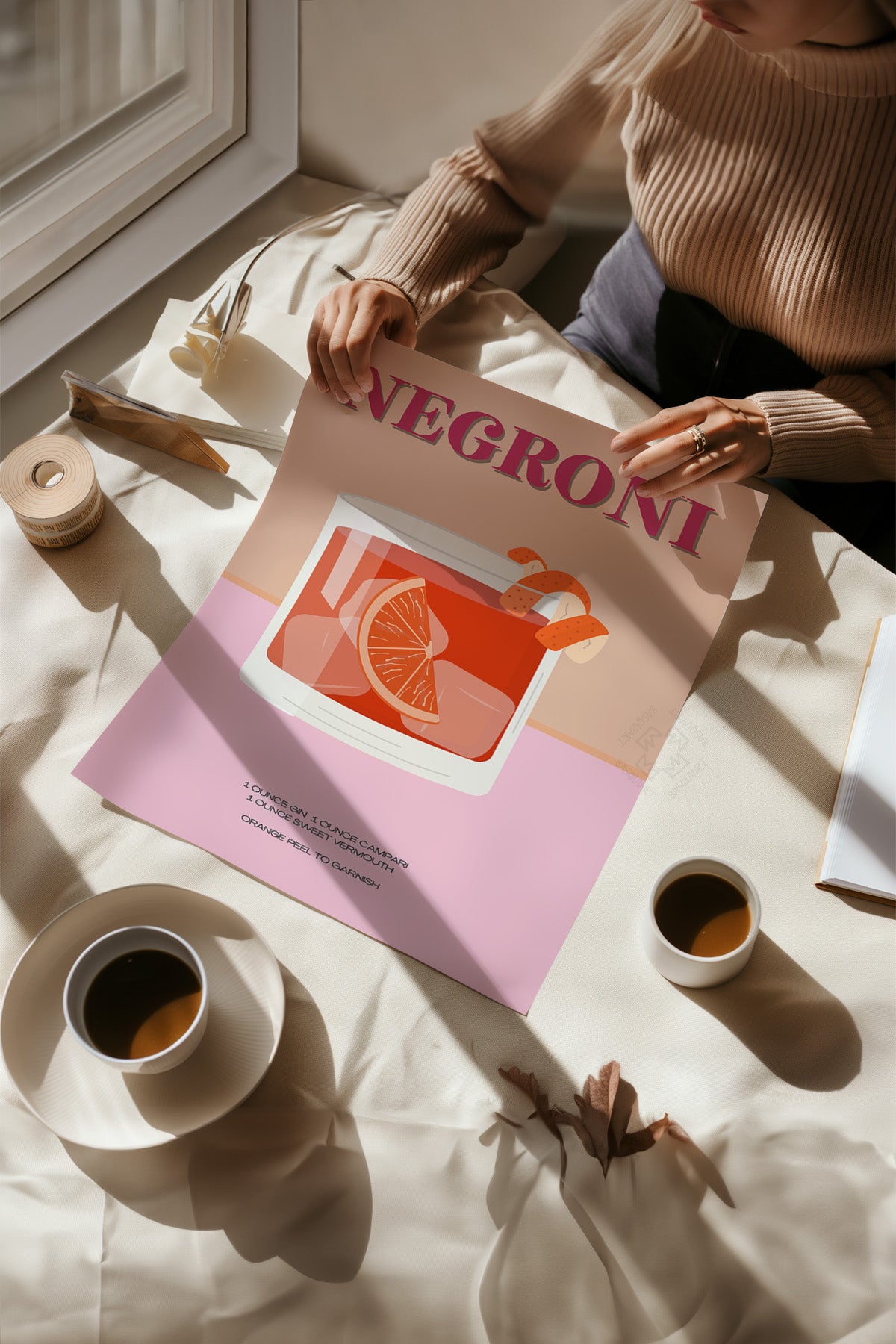 Kokteyl Serisi Poster, Cafe, Restoran, Mutfak Duvar Dekoru No:55