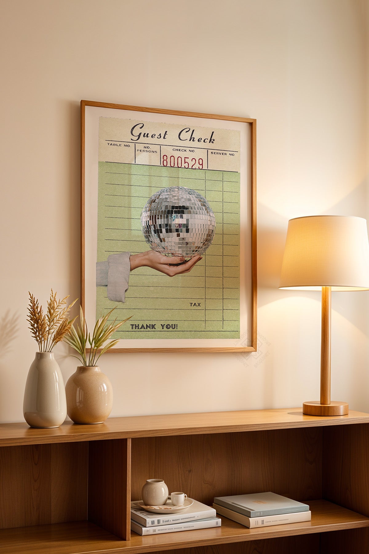 Lucky You Serisi Ahşap Çerçeveli Poster, Tablo Duvar Dekoru No:135