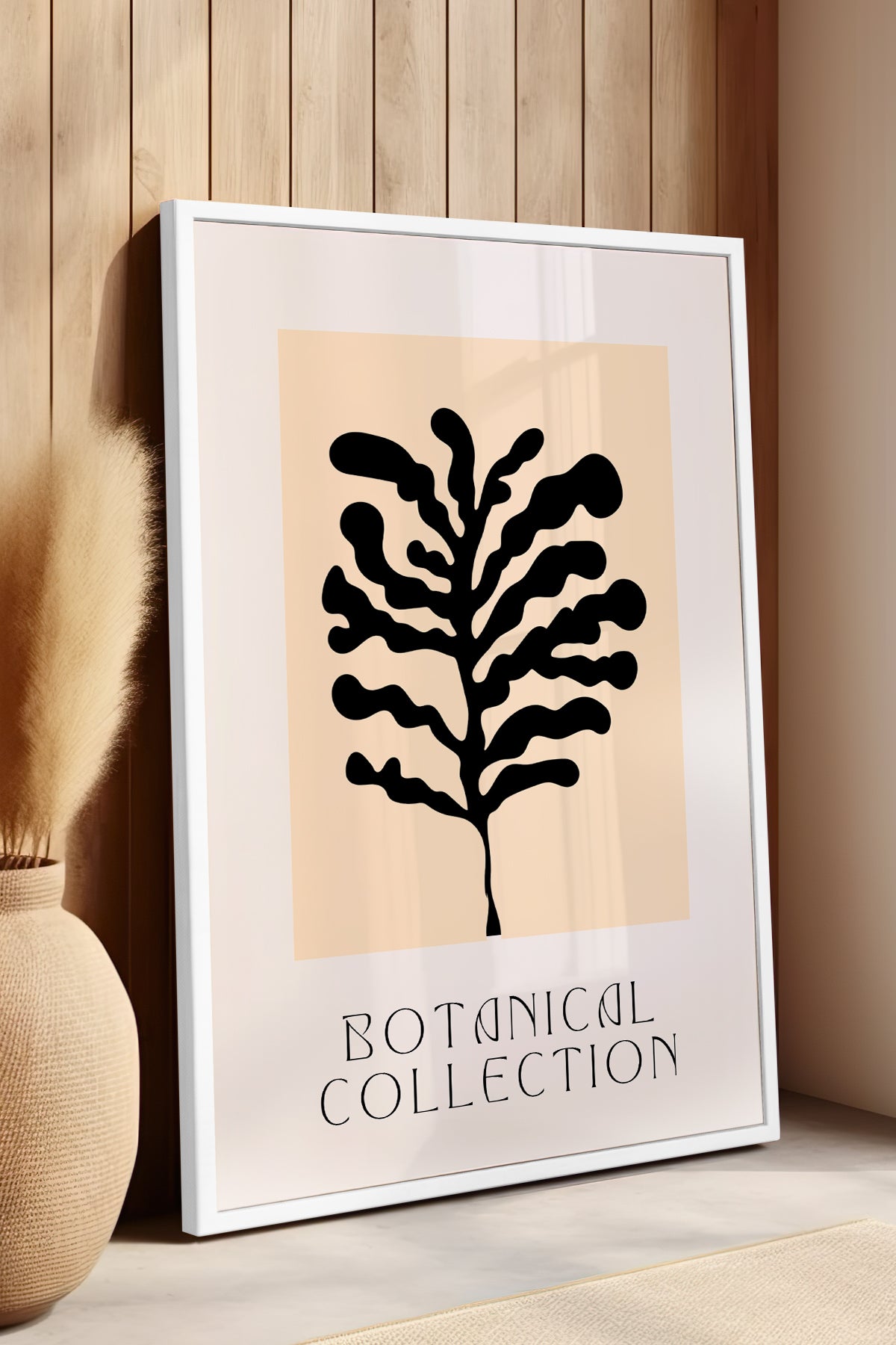 Bohemian Serisi Beyaz Çerçeveli Poster, Tablo No:123